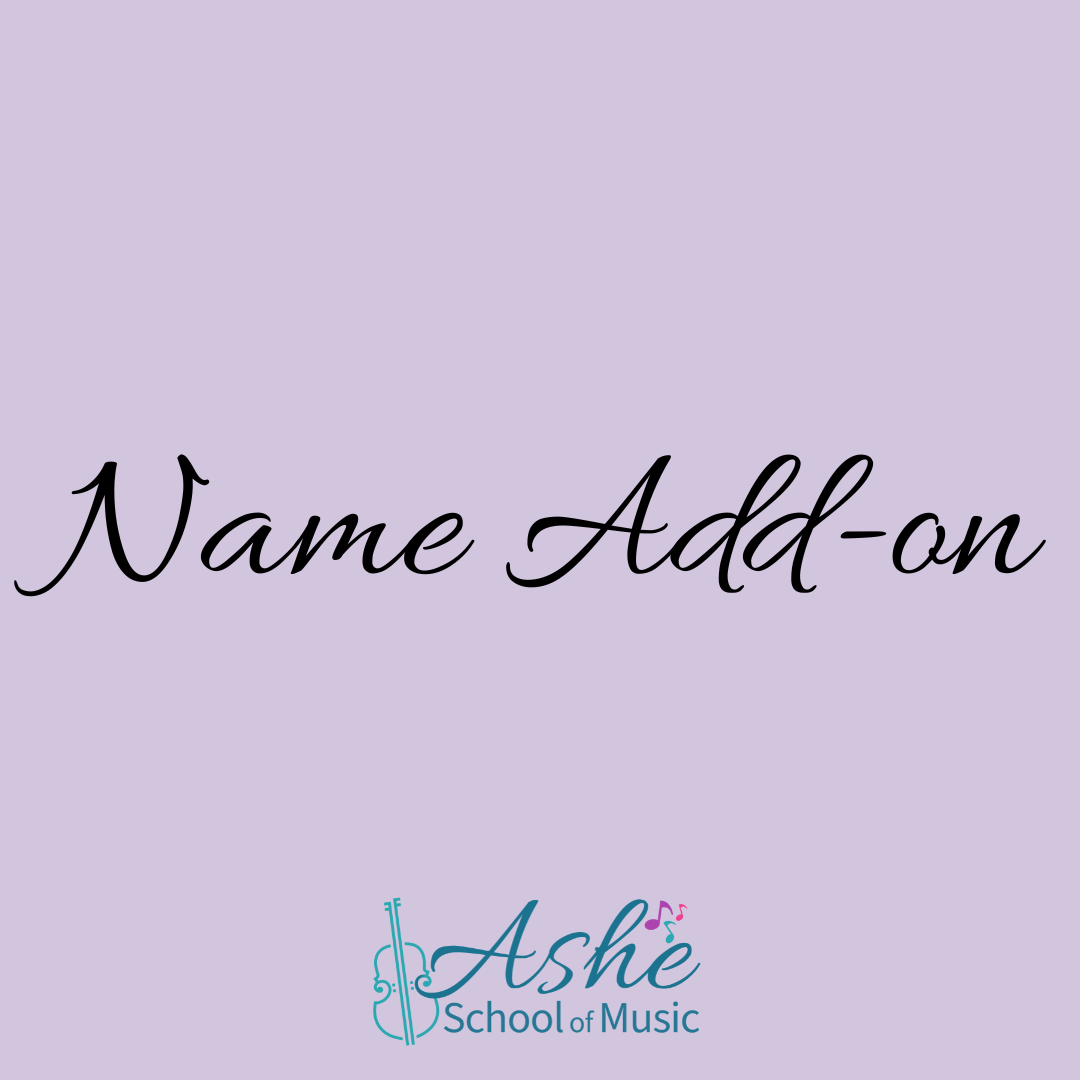 Custom Name Personalization (Add-On)