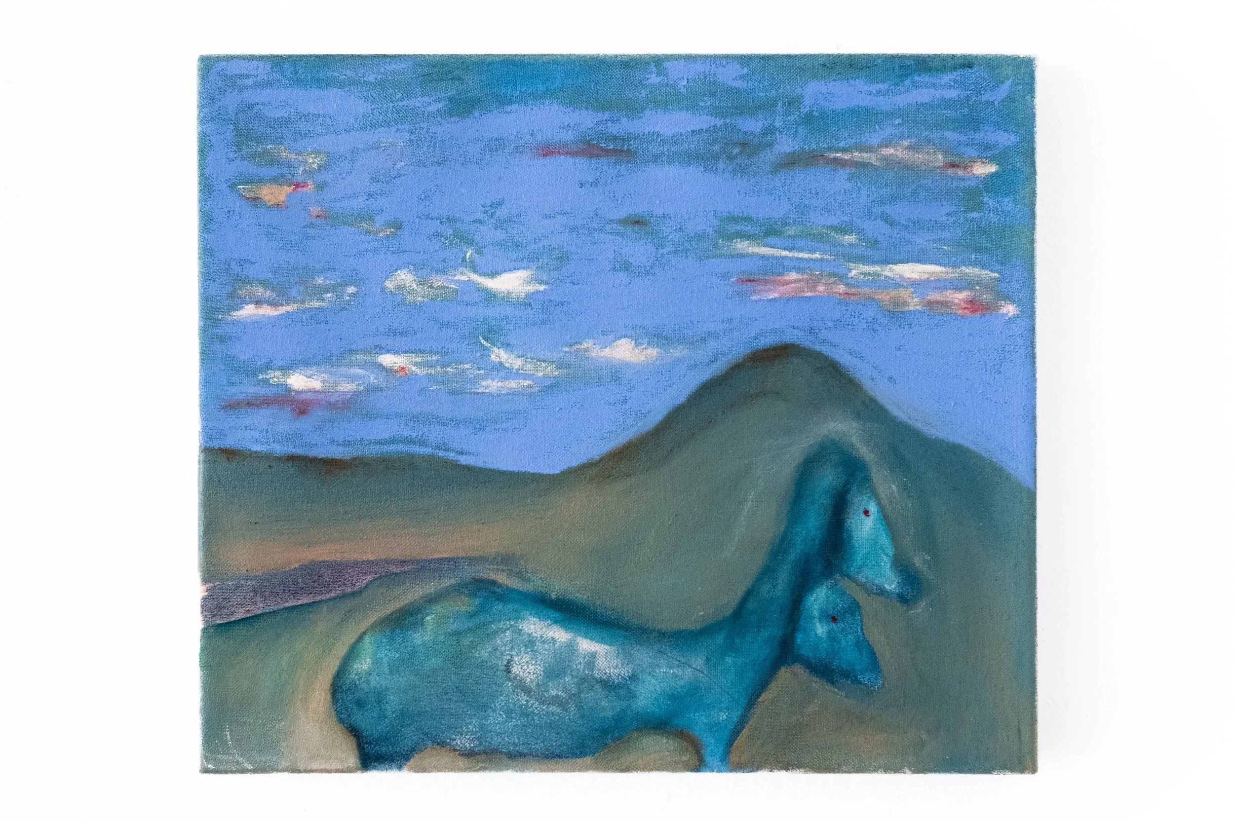 Centaure, 2025, oil on canvas, 30.5 x 36 cm