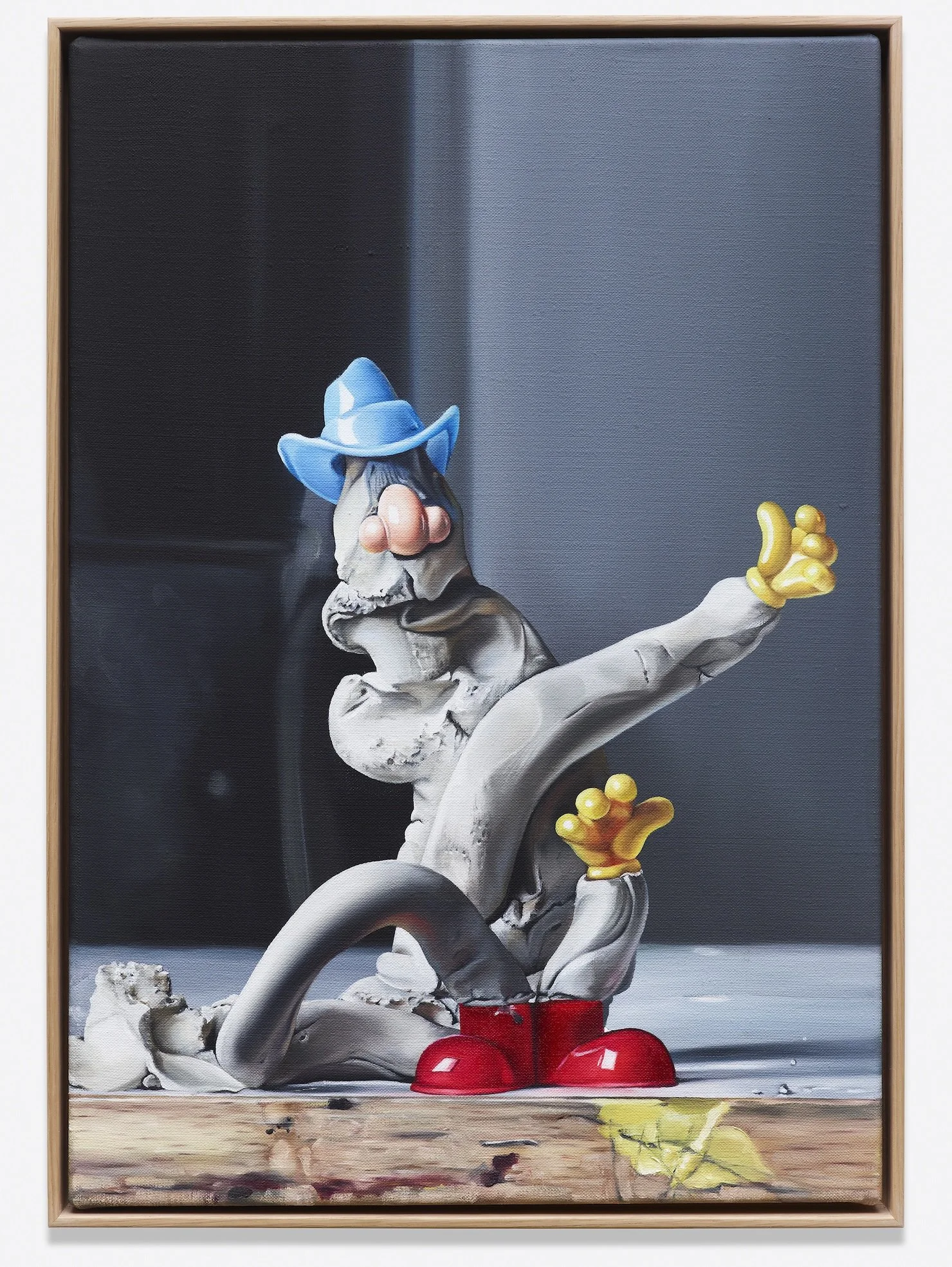 Till Rabus, Mr Potato 1, 2025, oil on canvas, 60 x 42 cm
