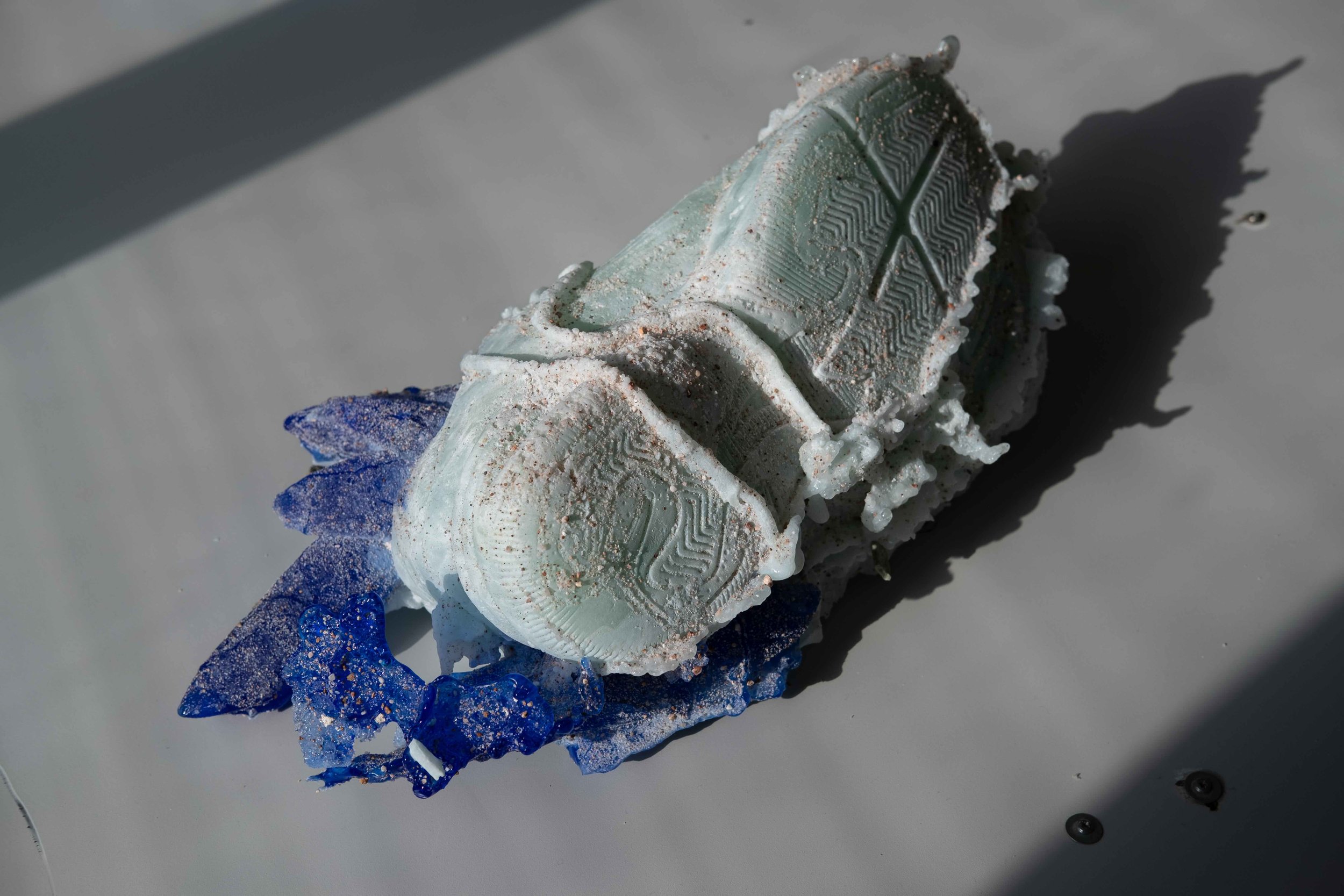 Online Aquatic Dreams, 2060, glass cast, 30 x 40 x 20 cm