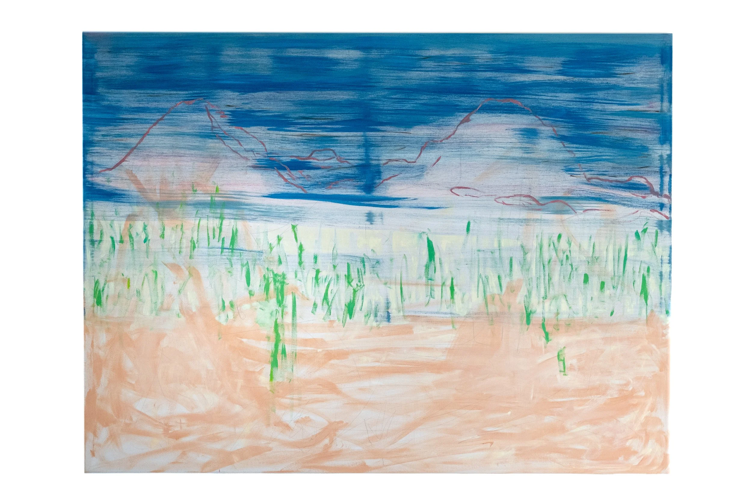 Swift biome, 2025, oil on canvas, 120 x 160 cm