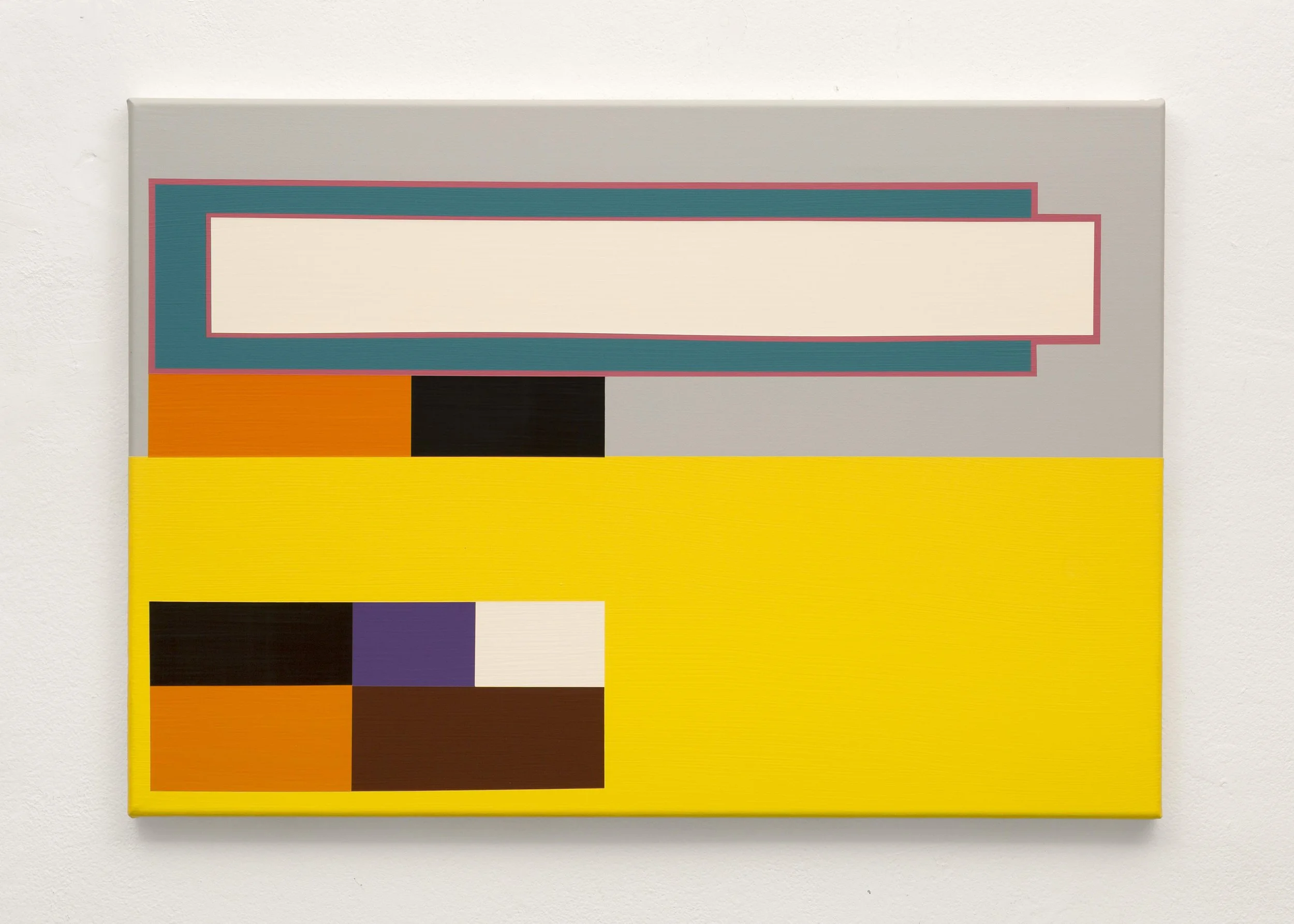 Abstraction, 2025, acrylic on canvas, 45 x 65 cm