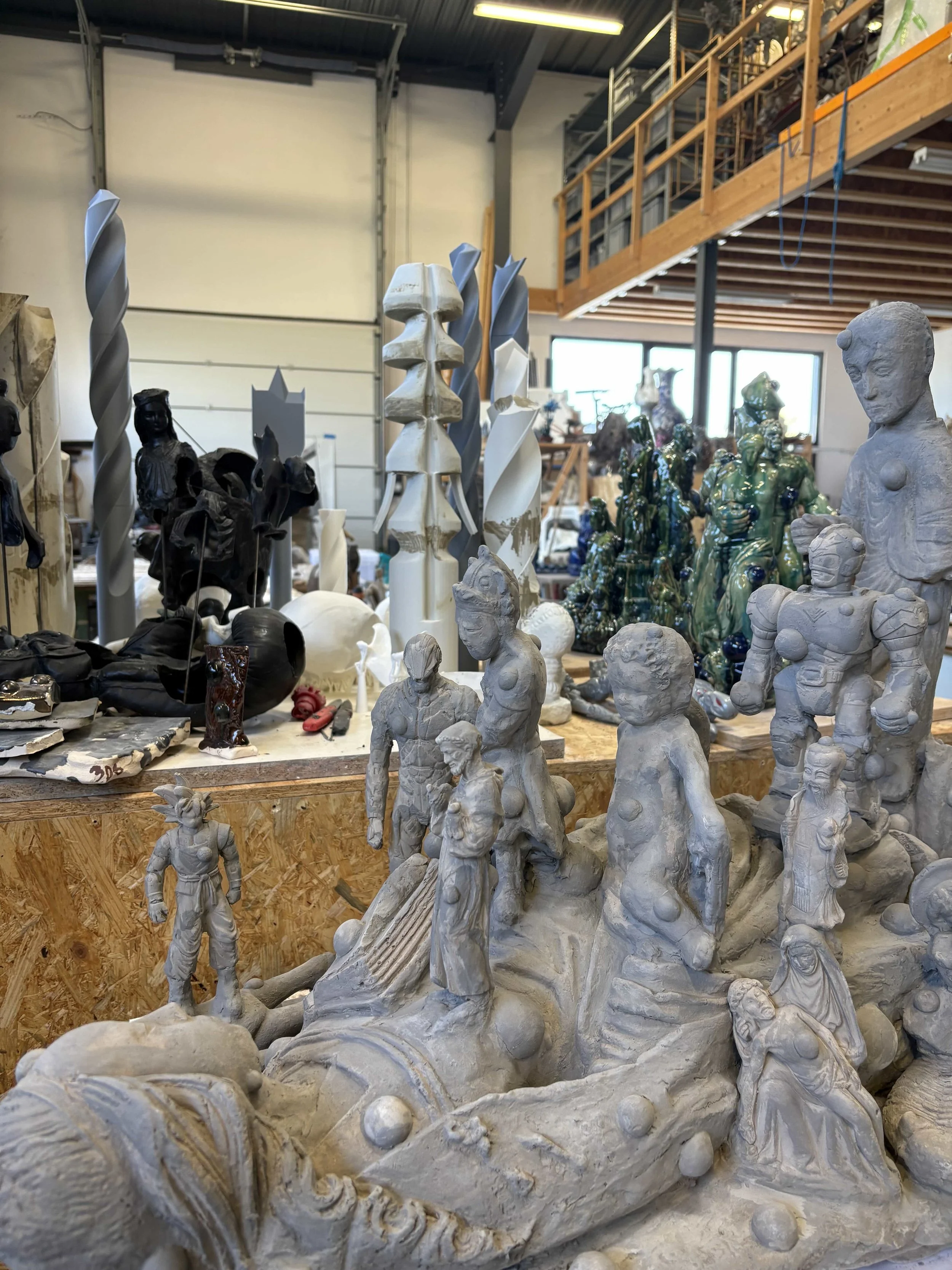 ... It's a group exhibition featuring 4 artists ... 