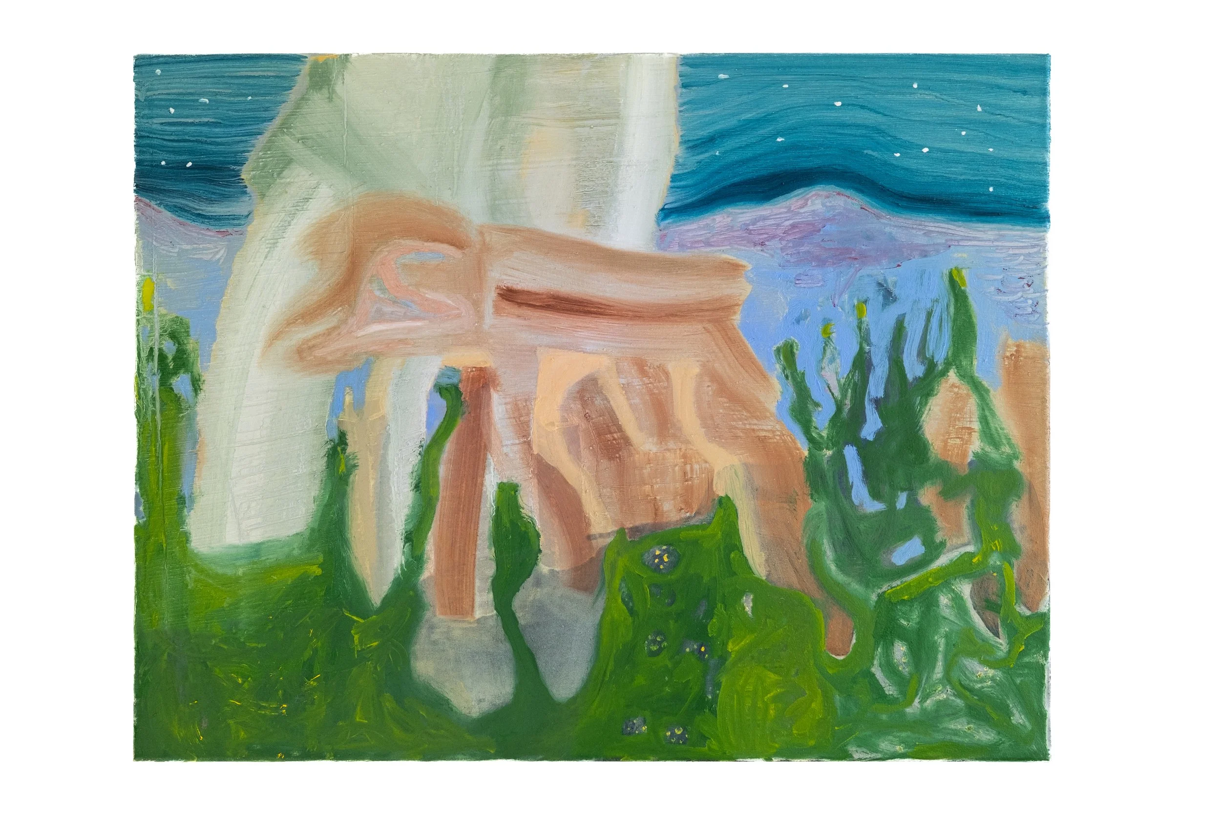 Marche, 2026, oil on canvas, 50 x 65 cm