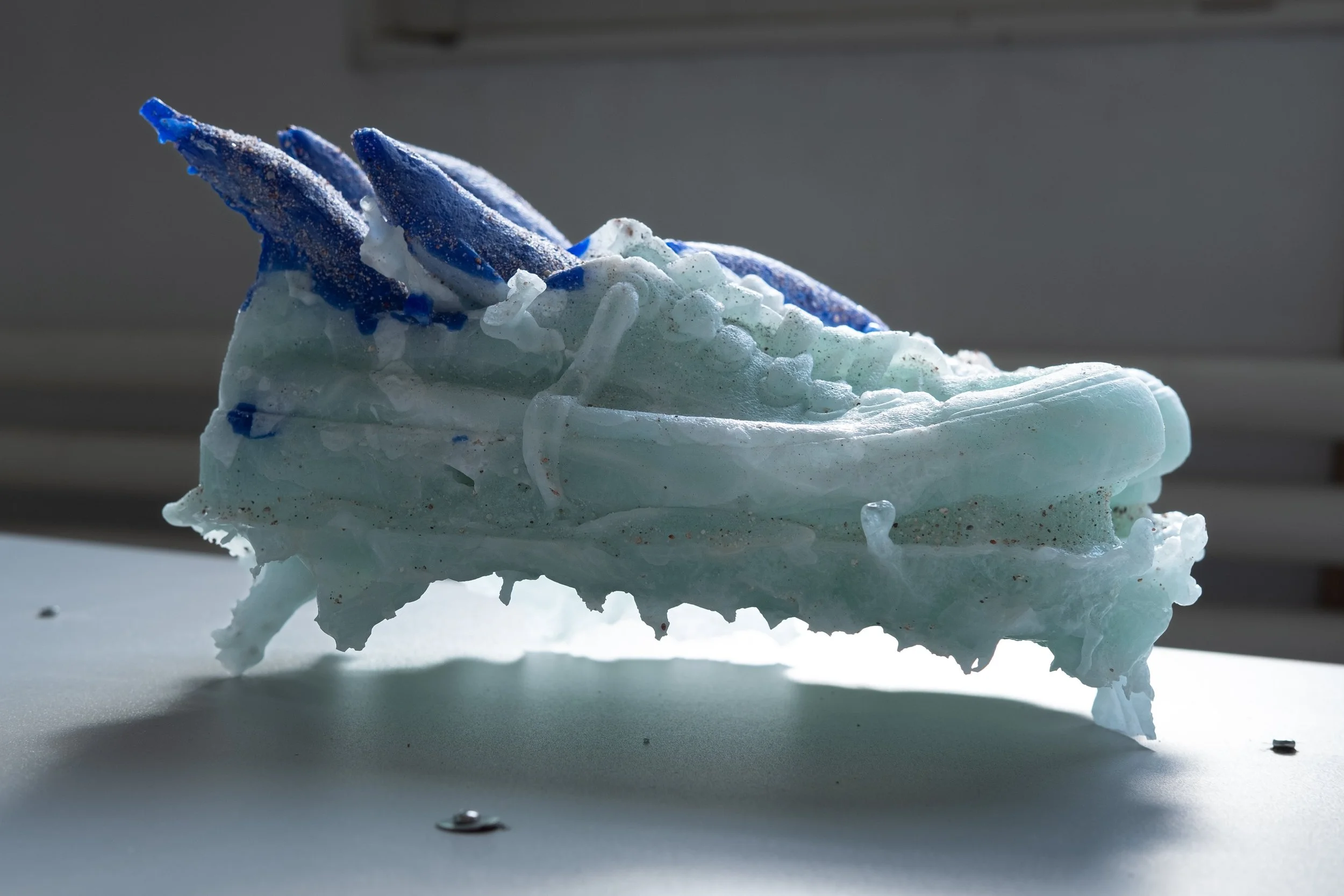 Childhood PDF Archives, 2060, glass cast, 29 x 22 x 18 cm