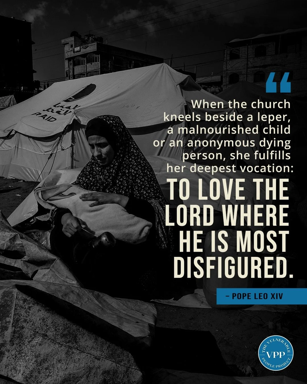 Love meets Christ where He is most wounded &mdash; in the forgotten, the suffering, and the unseen.

This is the heart of our mission at the Vulnerable People Project: to bring hope, dignity, and protection to those the world overlooks. When we kneel