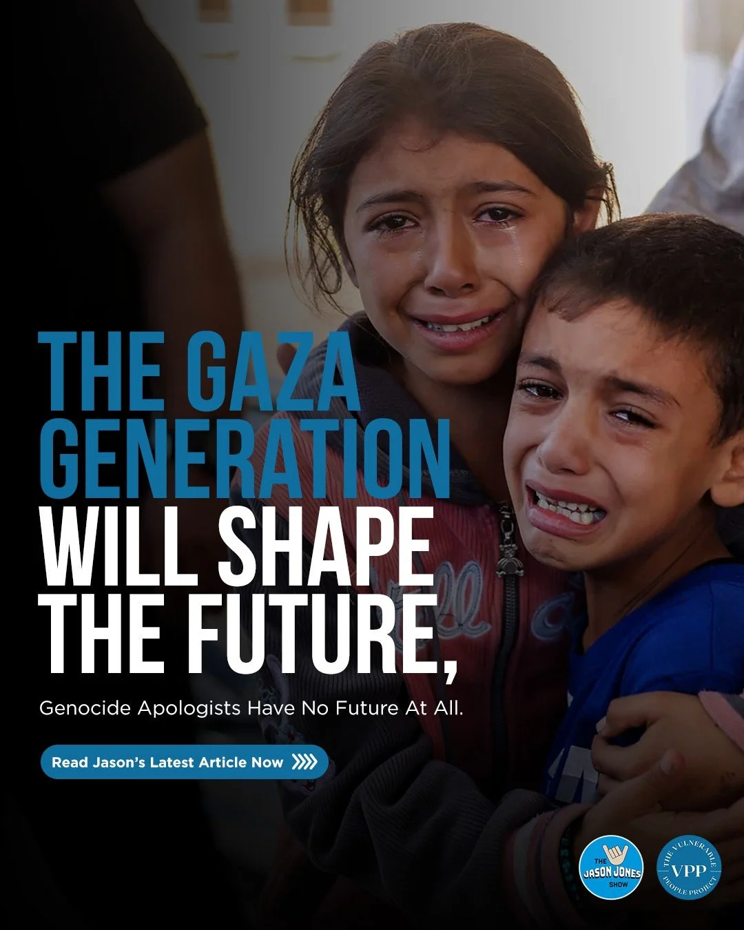 &ldquo;The Gaza Generation will shape the future &mdash; genocide apologists have no future at all.&rdquo;

In his latest piece, Jason Jones reflects on a world transformed by two years of unimaginable suffering in Gaza &mdash; and the moral awakenin