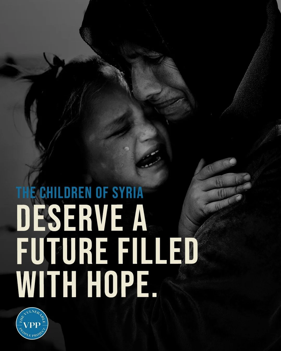Families in Syria have endured war, displacement, and hunger. 
Behind the headlines are mothers trying to feed their children, fathers searching for work, and little ones longing for peace.
At VPP, we believe every Syrian child deserves not only to
