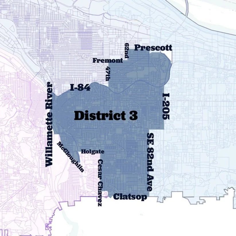 Portland District 3 Map