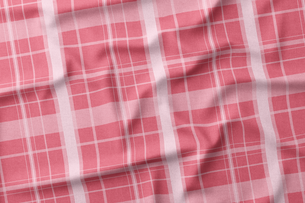 Plaid CIPWD-07 Soft Pink on Dark Blush
