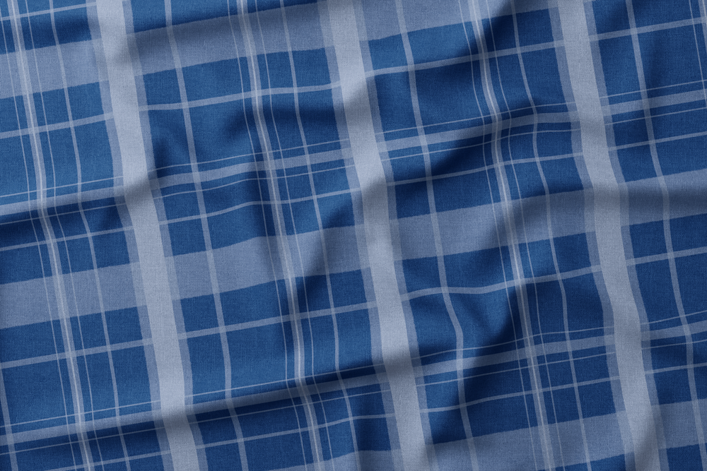 Plaid CIPWD-22 Faded Denim on Dark Blue