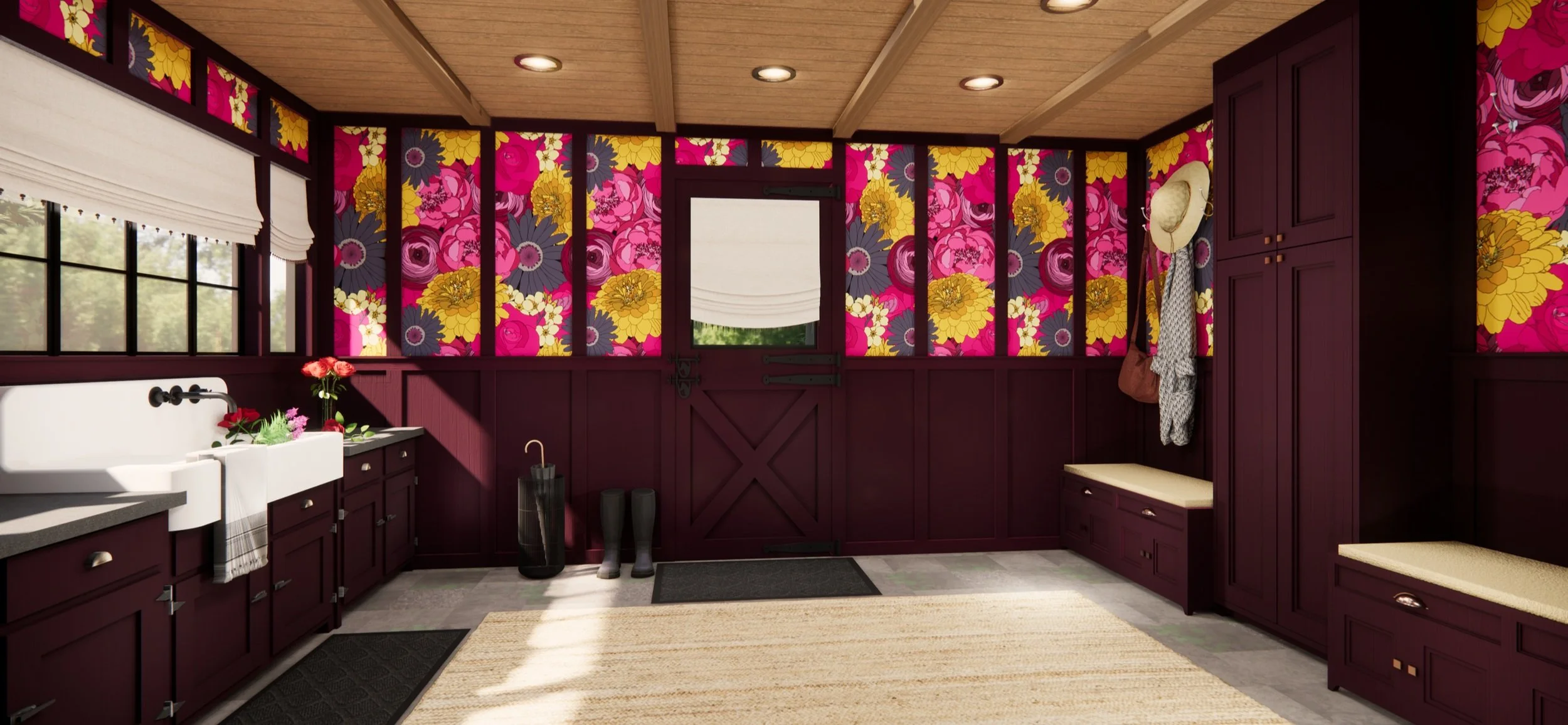 Retro Florals
Colorway: 02 (Tropicals); Pattern #16247095