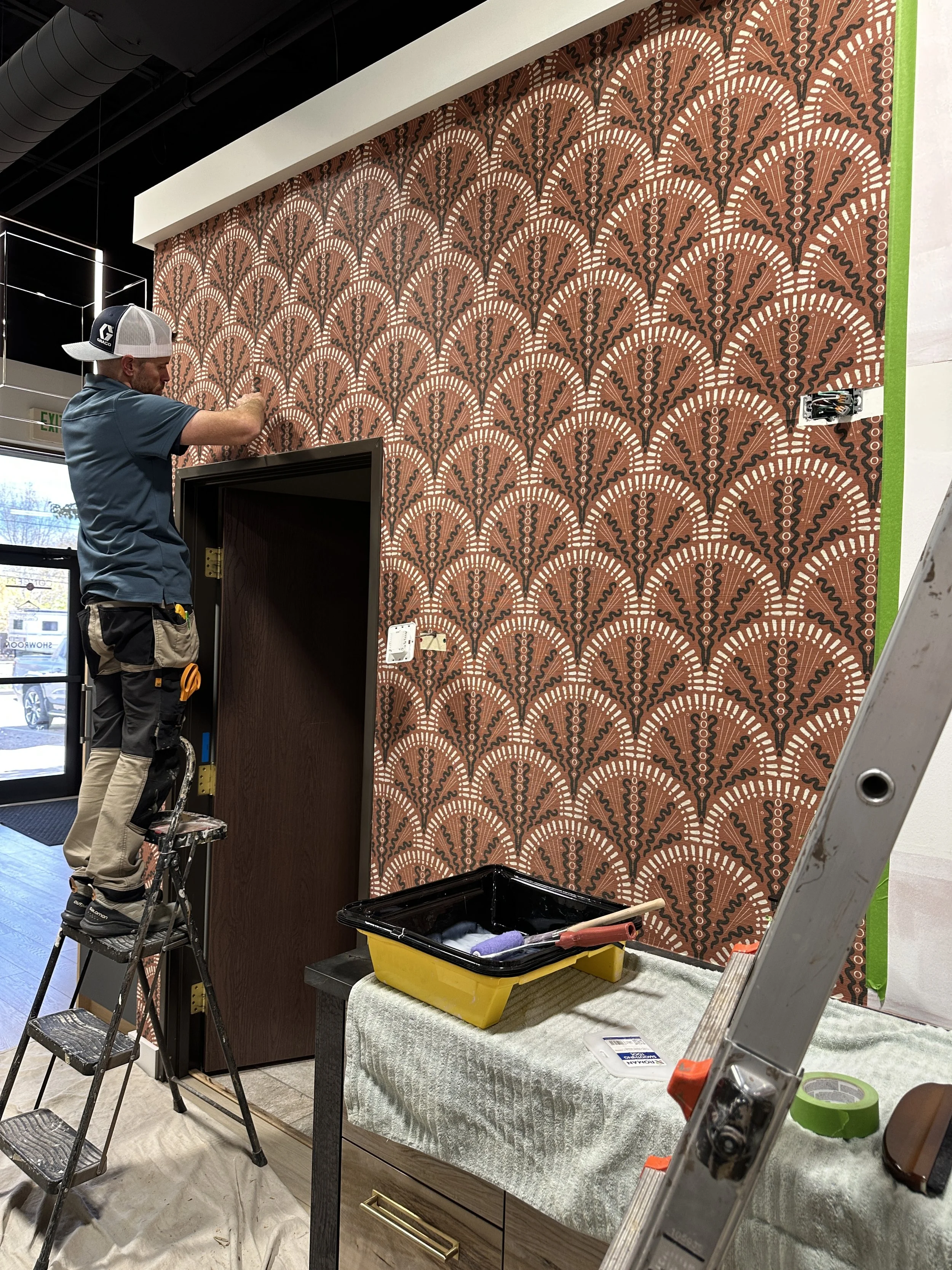 Final trimming ensures for a clean finish