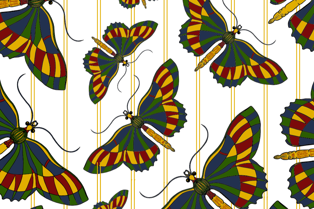 Parkleigh Butterflies
Colorway: 05 (Magical Jewel-toned Butterflies)