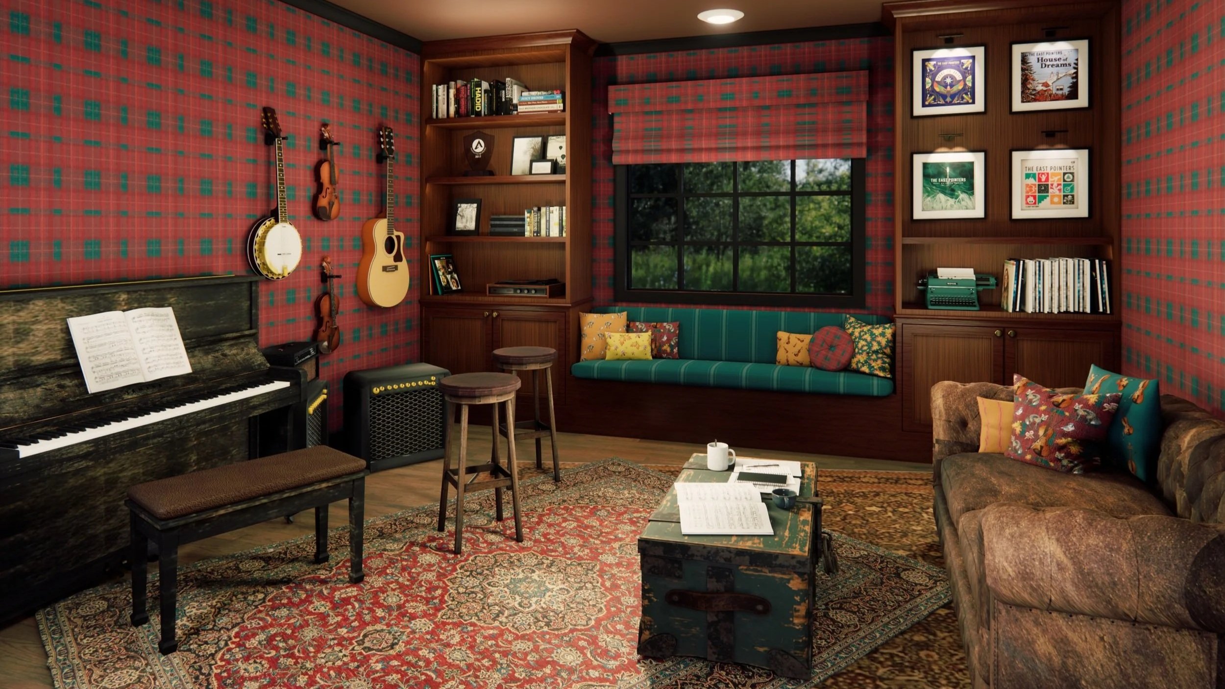 Color Drenching with Fabric &amp; Wallpaper: A High-impact, Low-risk Strategy