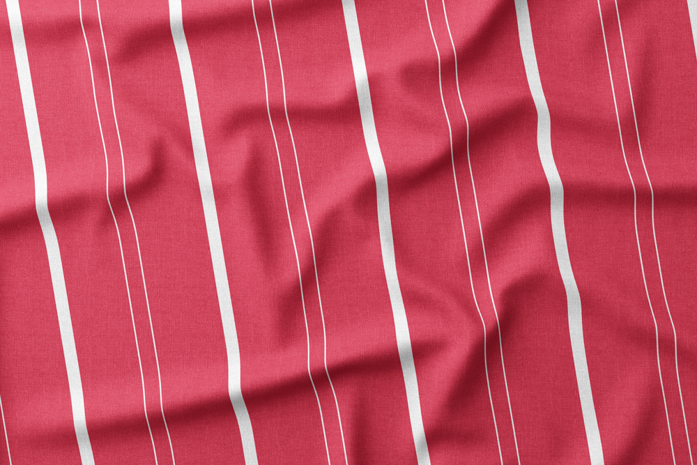 H2O-P-11 White Stripes on Dark Blush