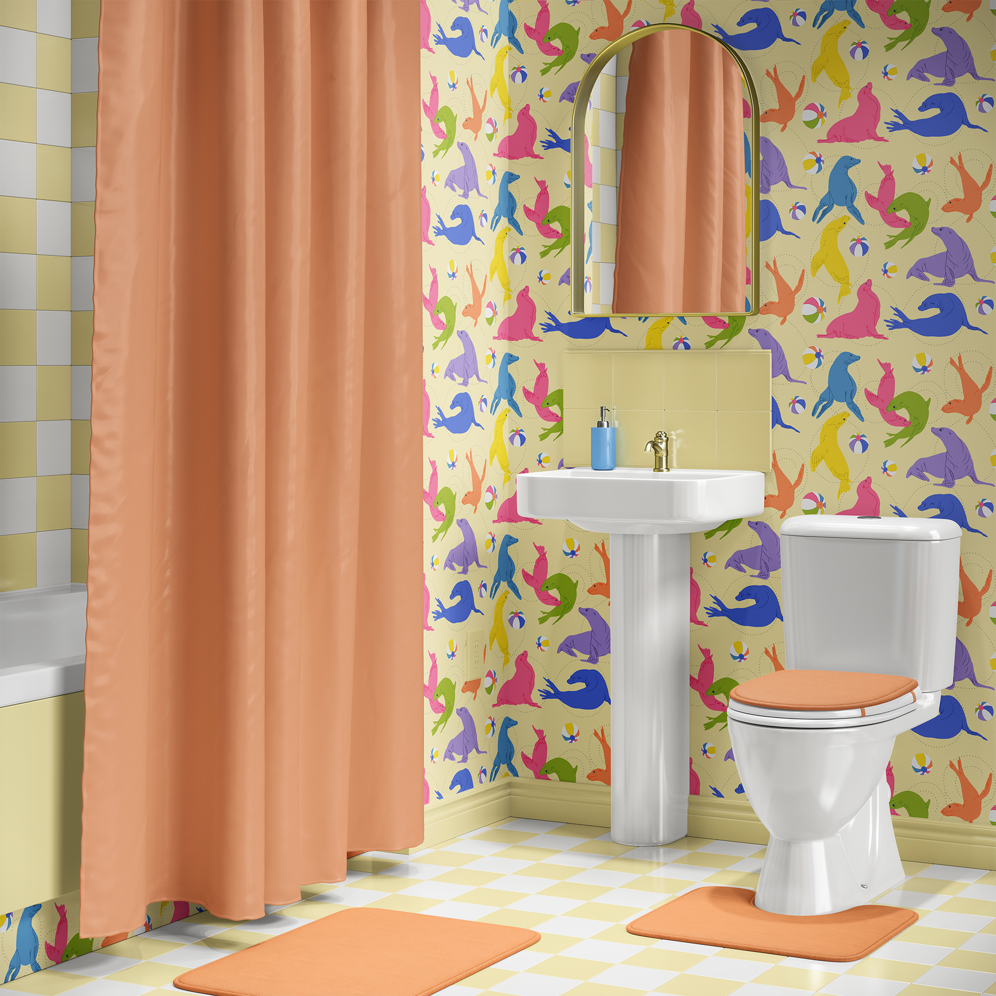 Happy Haven - Seals At Play
HH-SAP-S-02 Sunrise Yellow