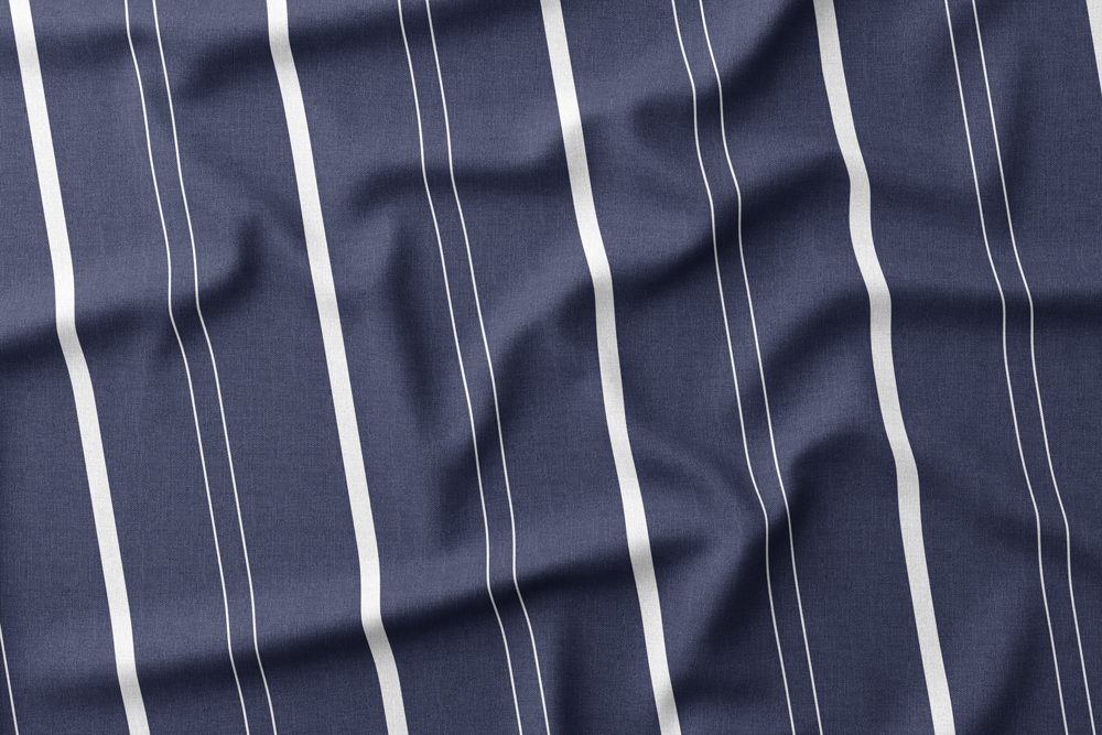 H2O-P-20 White Stripes on Midnight Blue