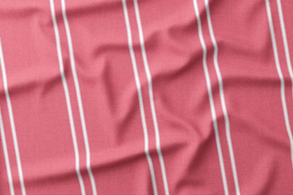 CIPWD-12 White Stripes on Dark Blush