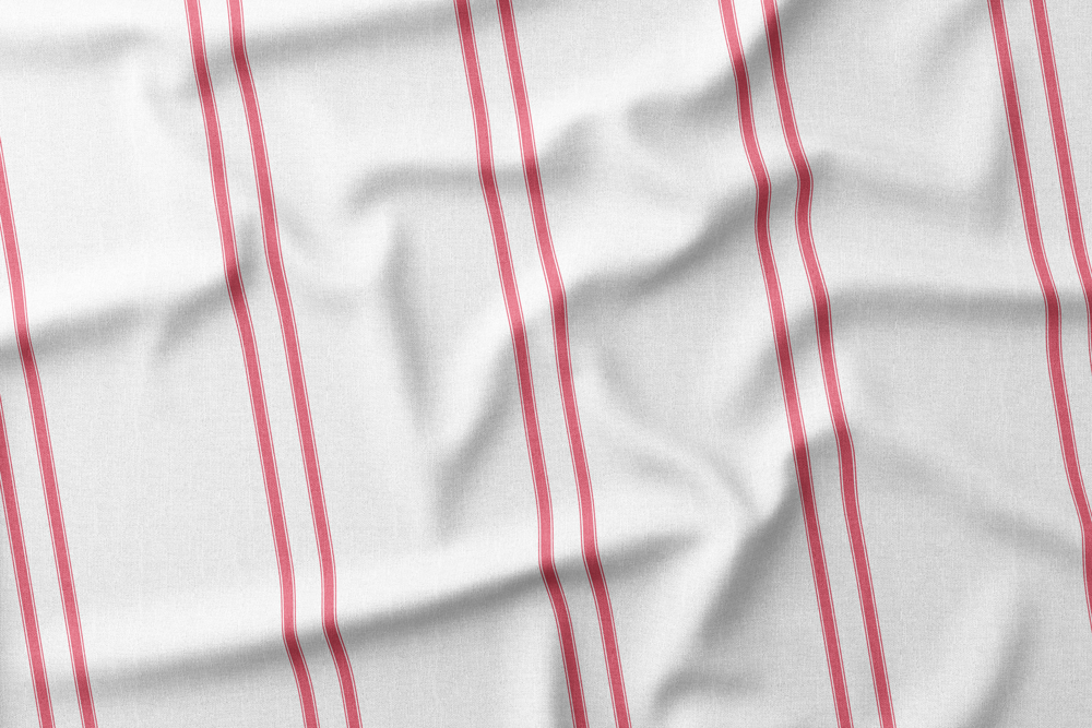 CIPWD-11 Dark Blush Stripes on White