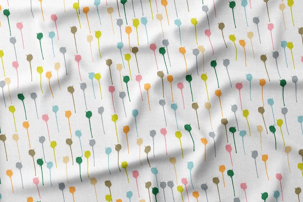 Dripping Paint Drops
Colorway: 04 (Coastal Colors)