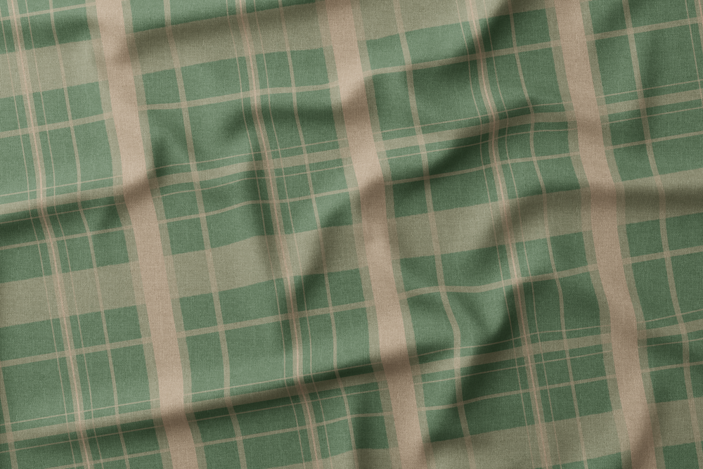 Plaid CIPWD-19 Mocha on Green
