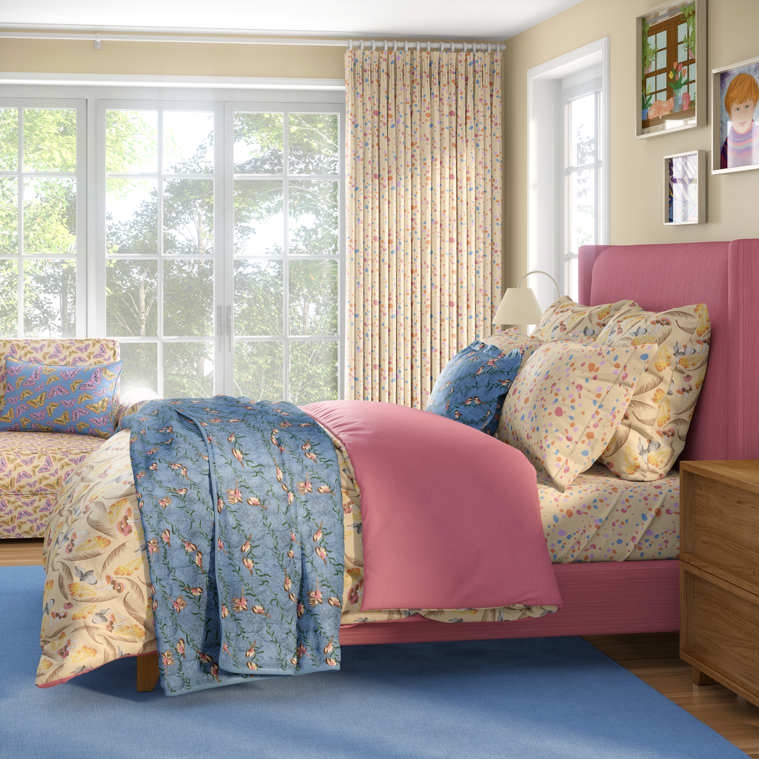 Cozy Mountain Cabin Wildlife
Colorways: 18, 07, 11, 13, & 14