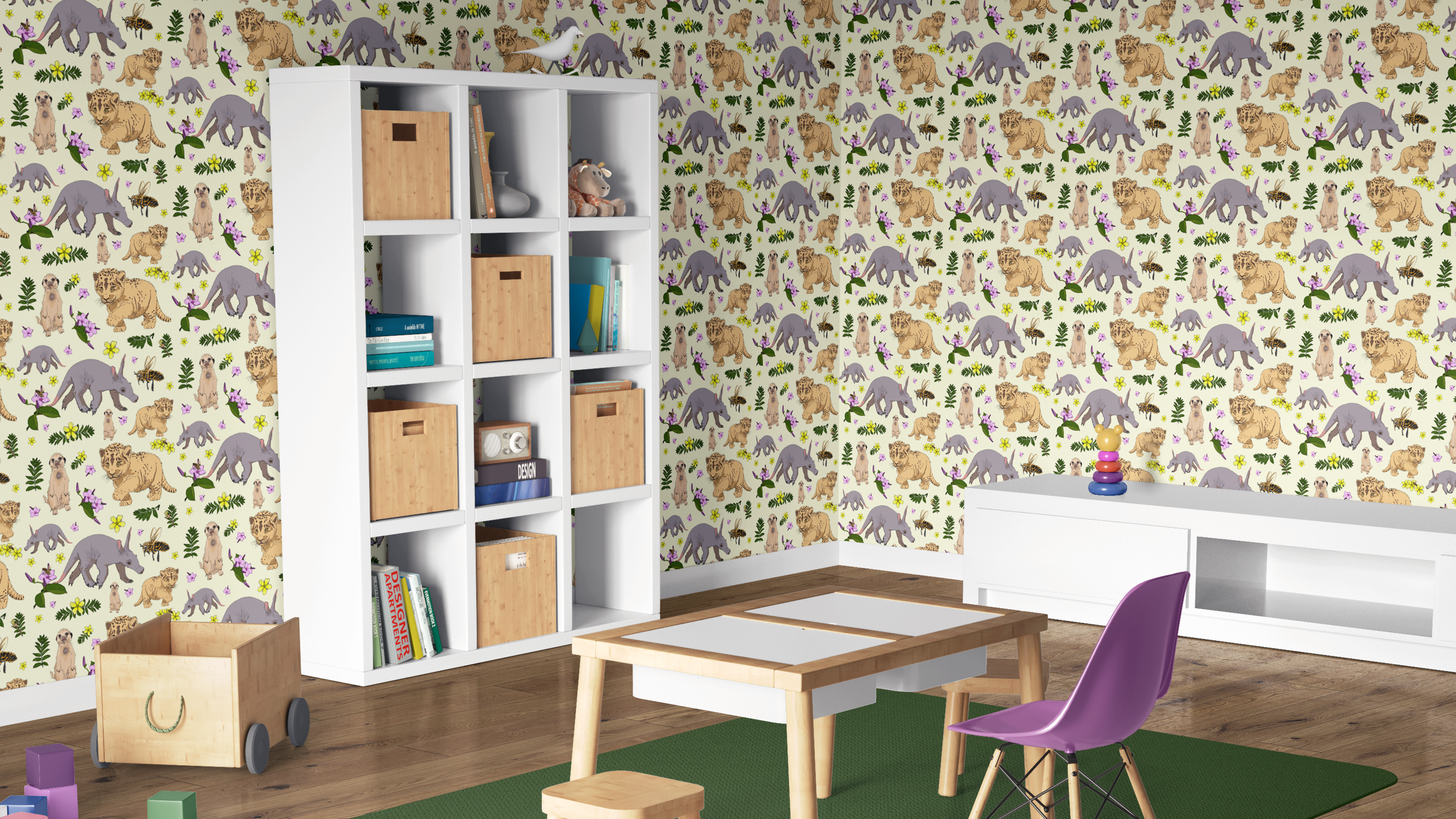 Serengeti: African Baby Animals
SABA-02 Pale Yellow