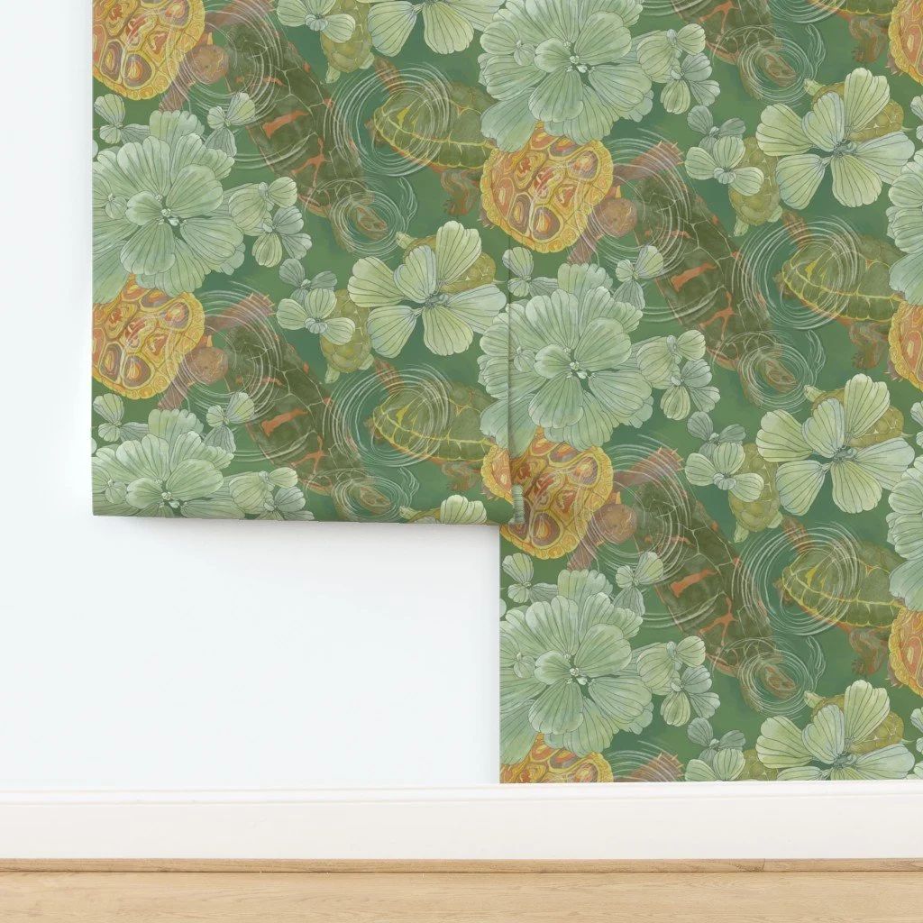 Kame Zenshin Pond Edge Green