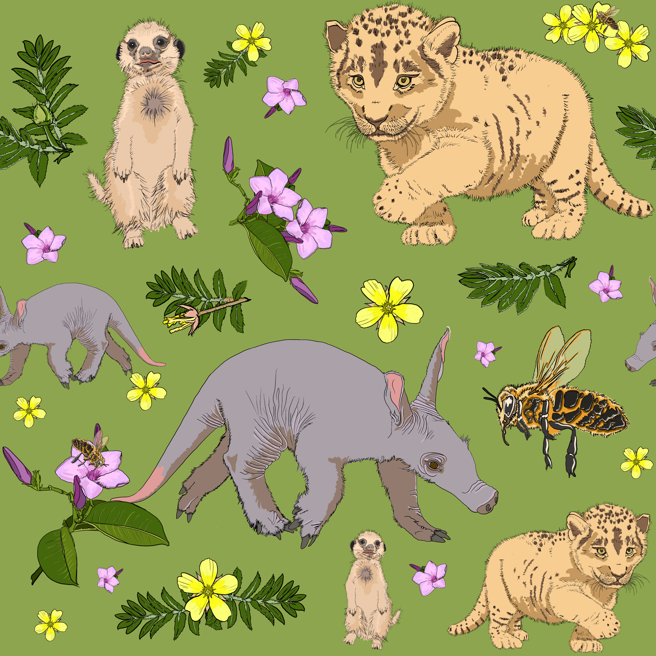 Serengeti: African Baby Animals
SABA-07 Grass