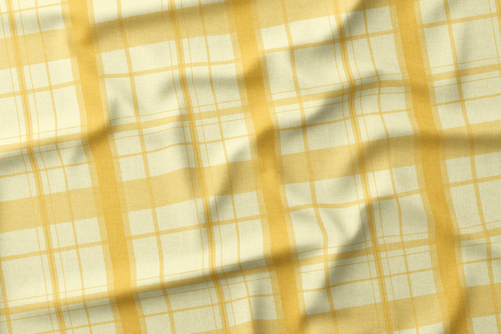 Plaid CIPWD-05 Dark Yellow on Light Yellow