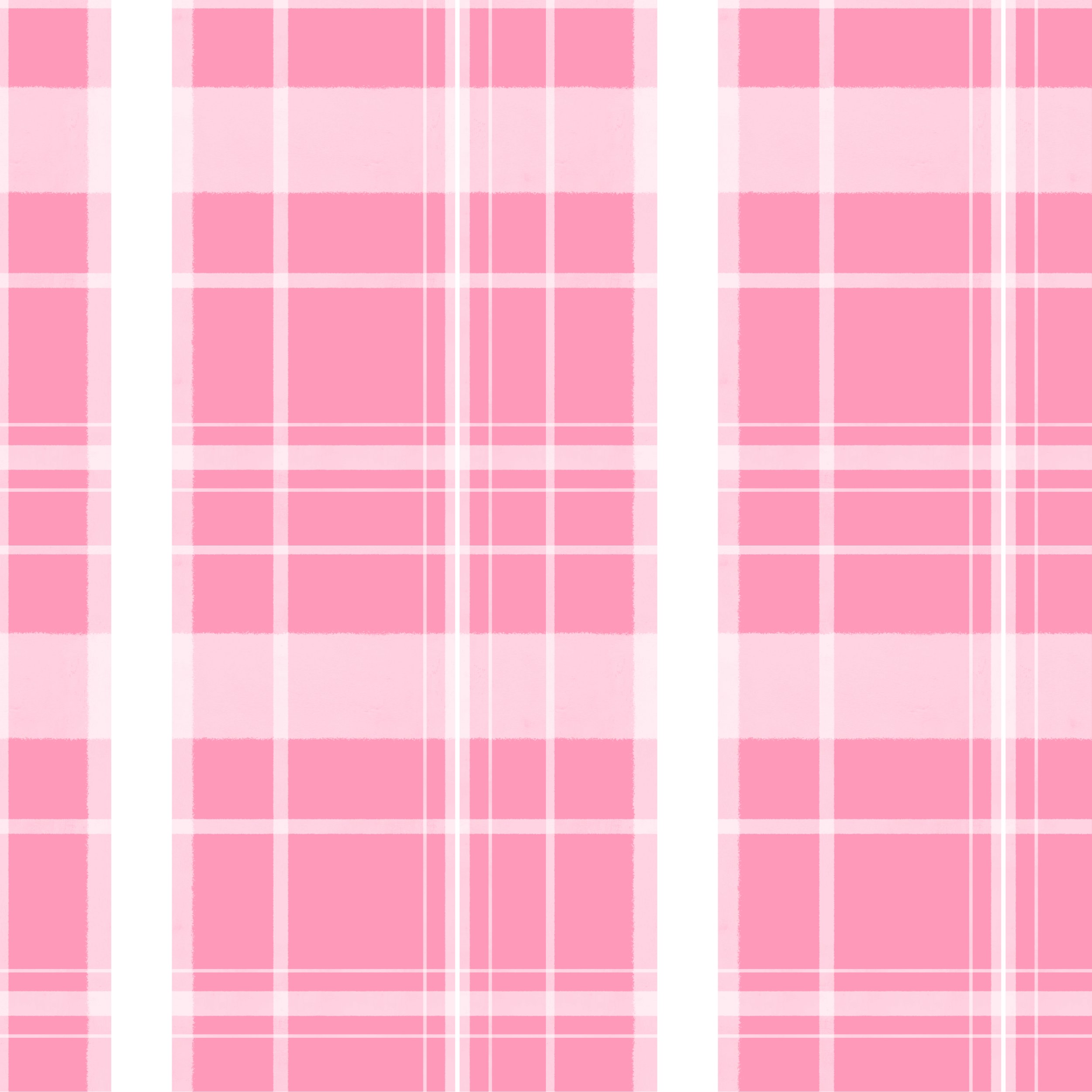 Pink and white plaid pattern