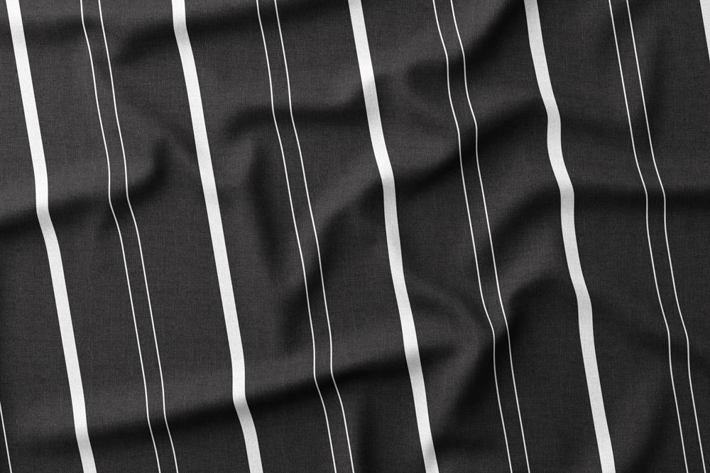 H2O-P-22 White Stripes on Nighttime Black