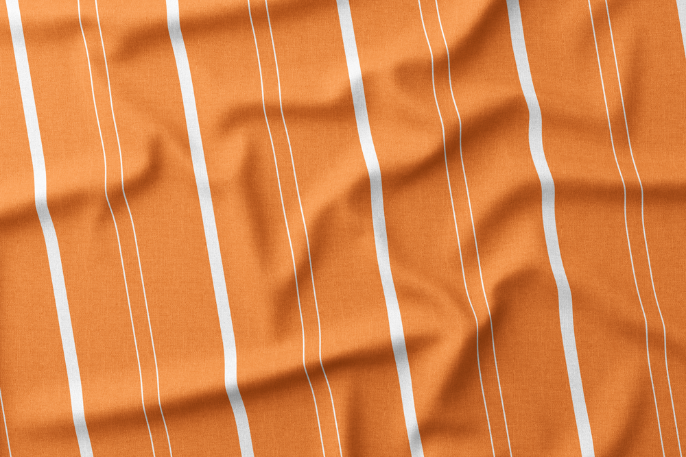 H2O-P-09 White Stripes on Orange