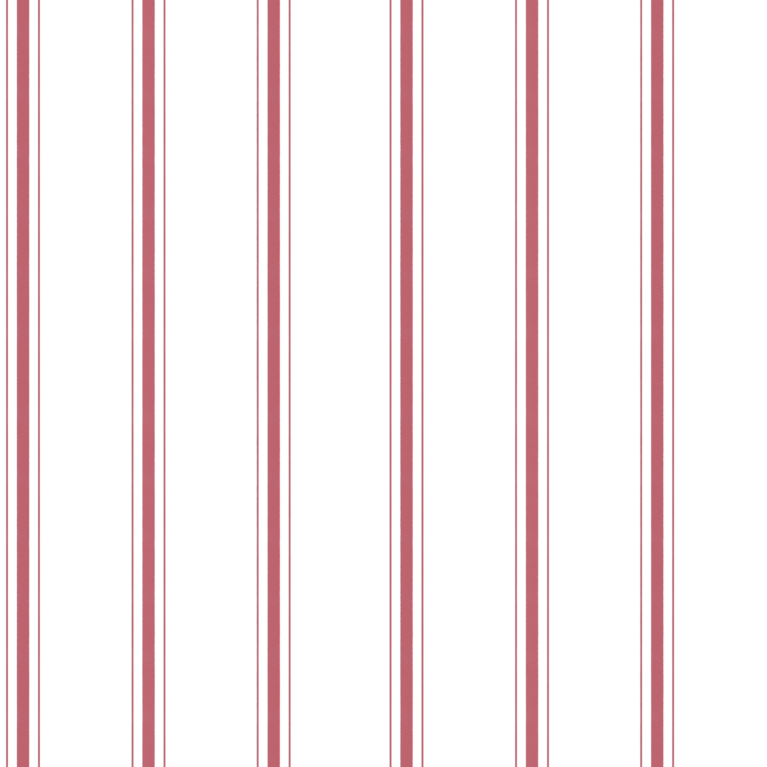 Vertical pink and white striped pattern on a white background.