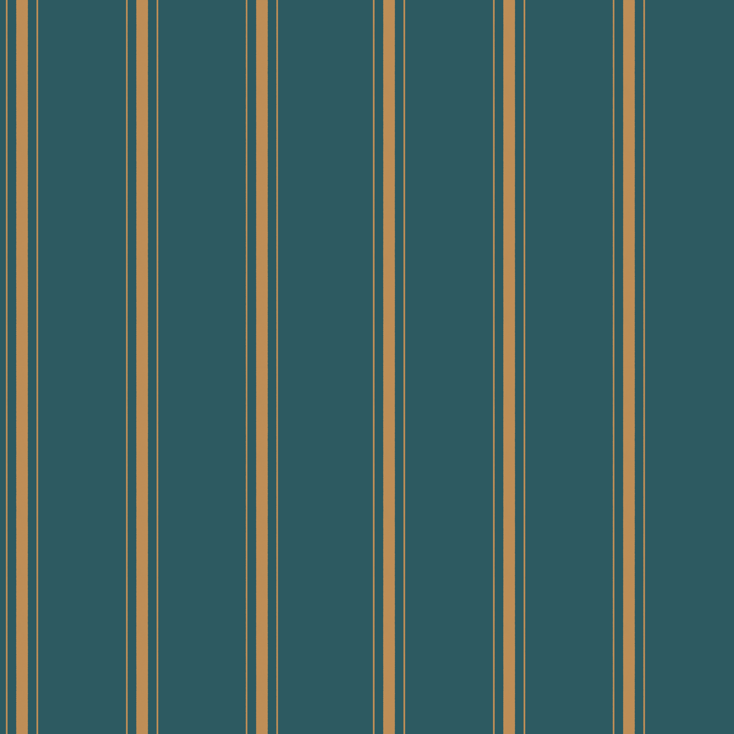 Teal and tan vertical stripes pattern