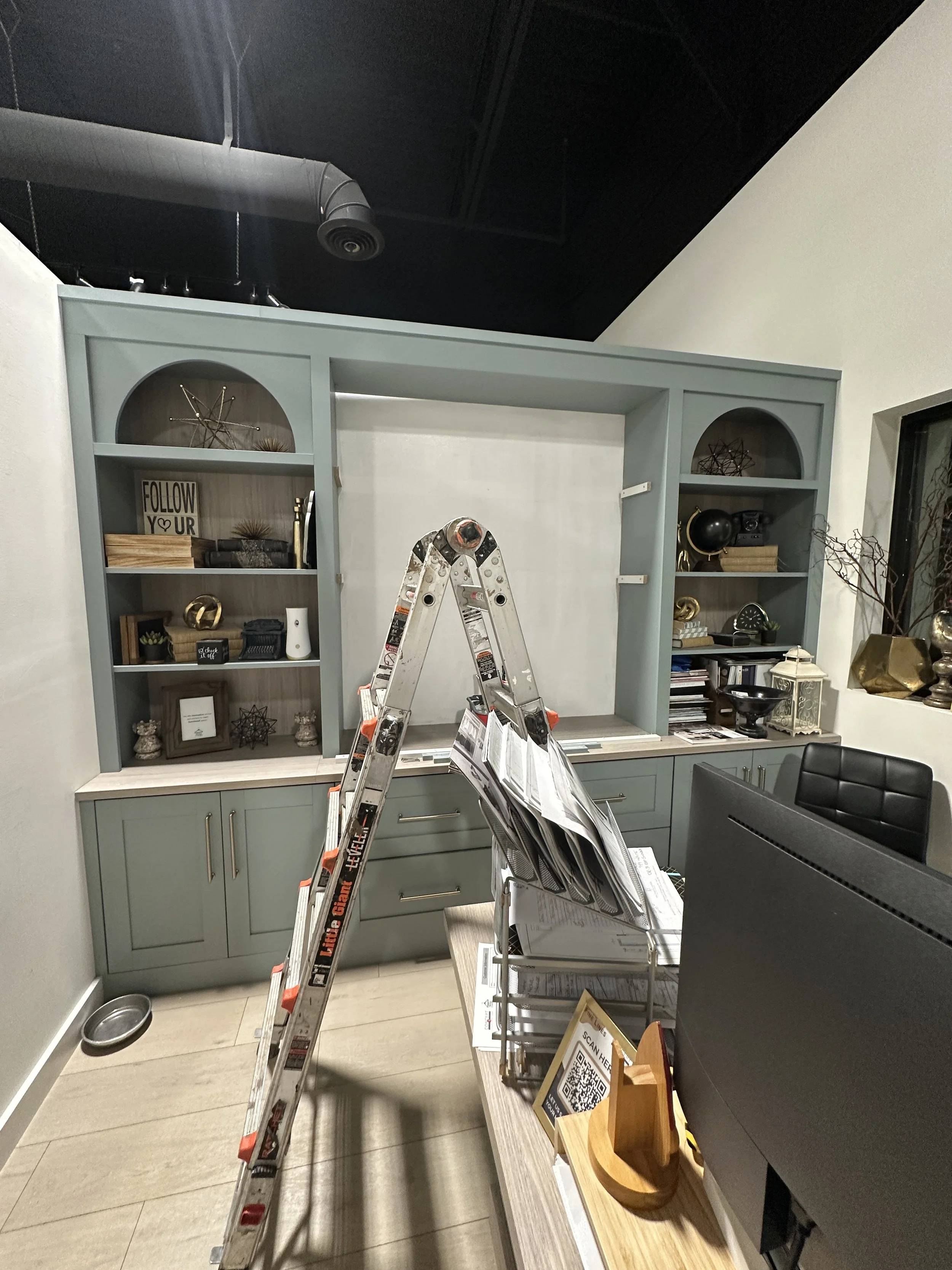 The second coat of primer is completed