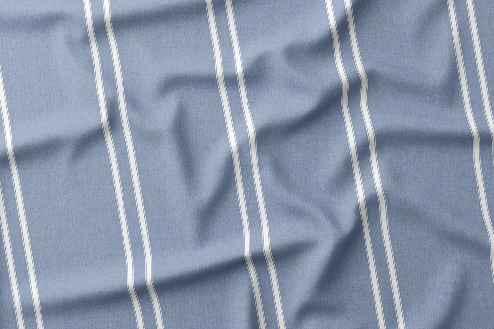 CIPWD-08 White Stripes on Faded Denim