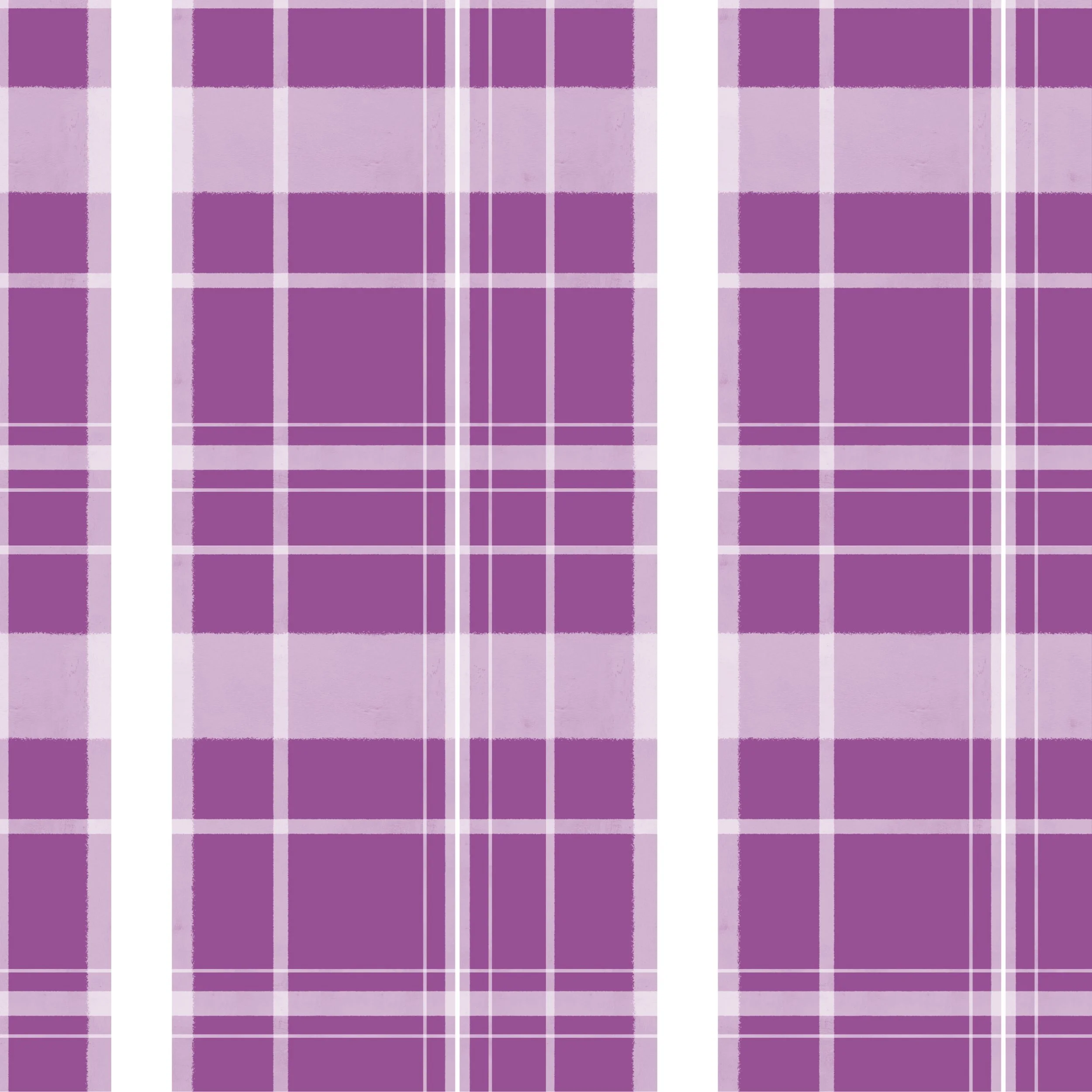 Purple and white plaid pattern