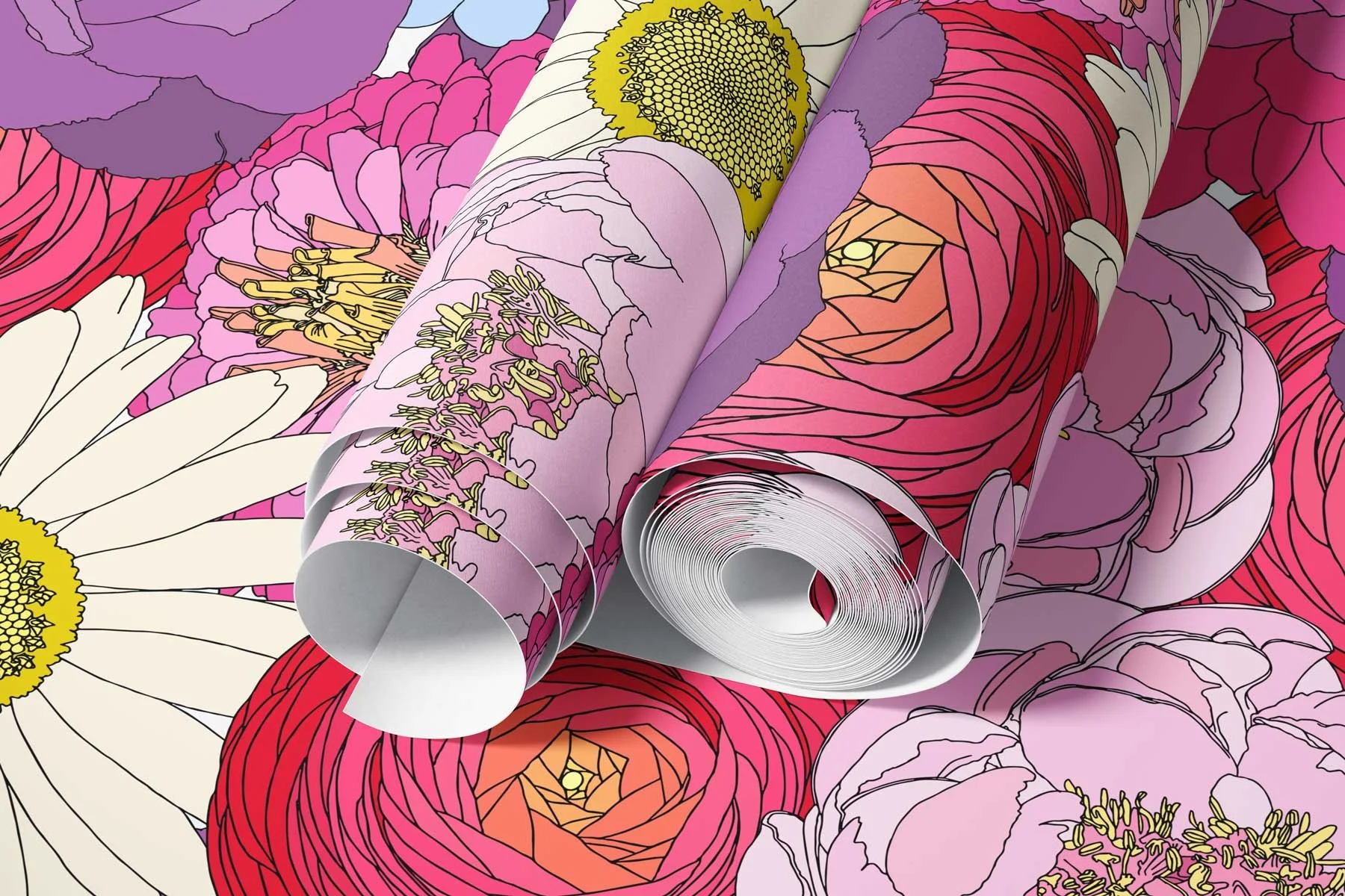 Retro Florals
Colorway: 01 (The Original); Pattern #16247088