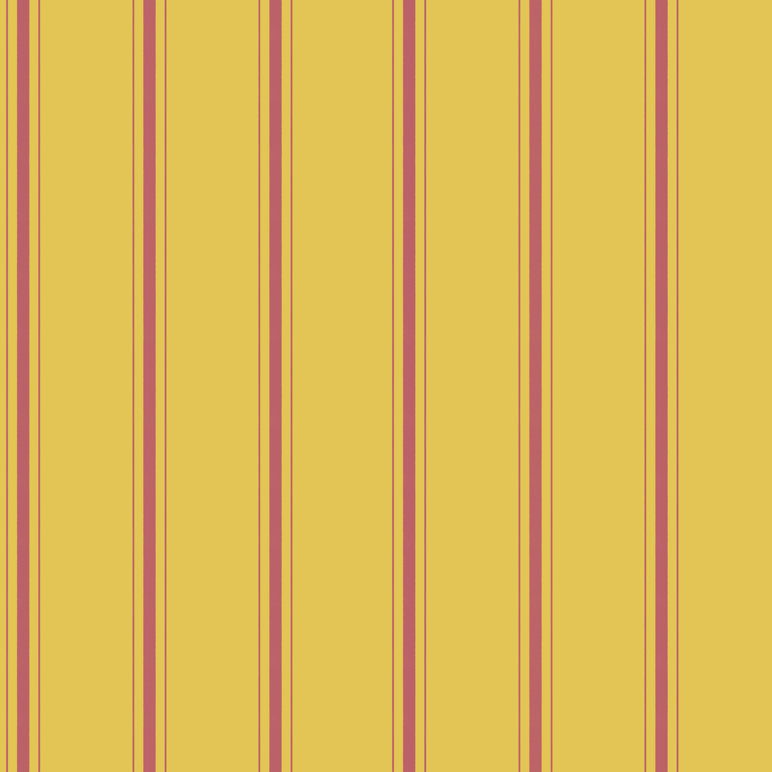 Yellow background with vertical red stripes pattern