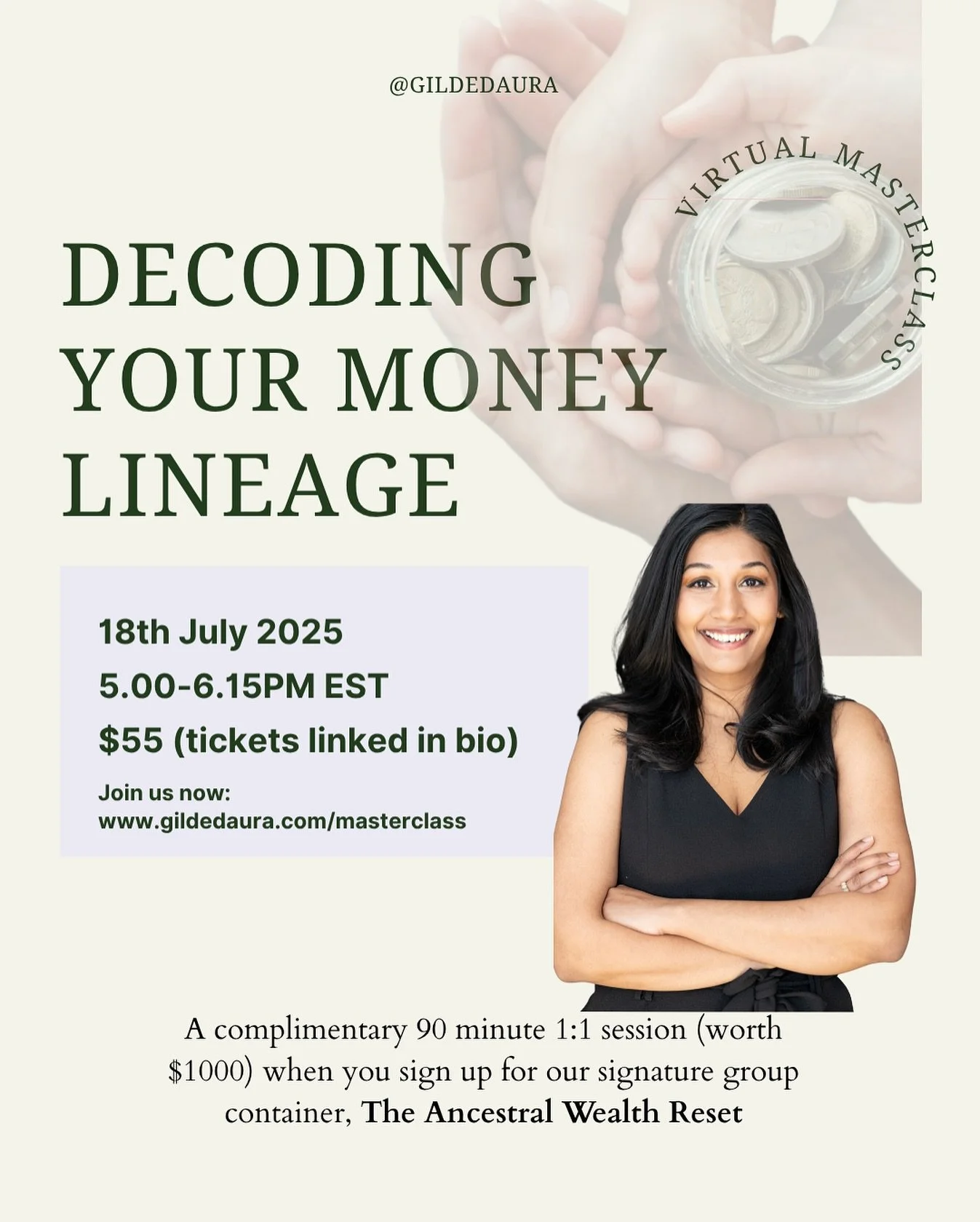 This masterclass is designed for women who are emotionally intelligent, spiritually curious, and craving a different way to experience wealth—one that feels aligned, embodied, and sustainable.
You might be:
Feeling worn down by the pressure t