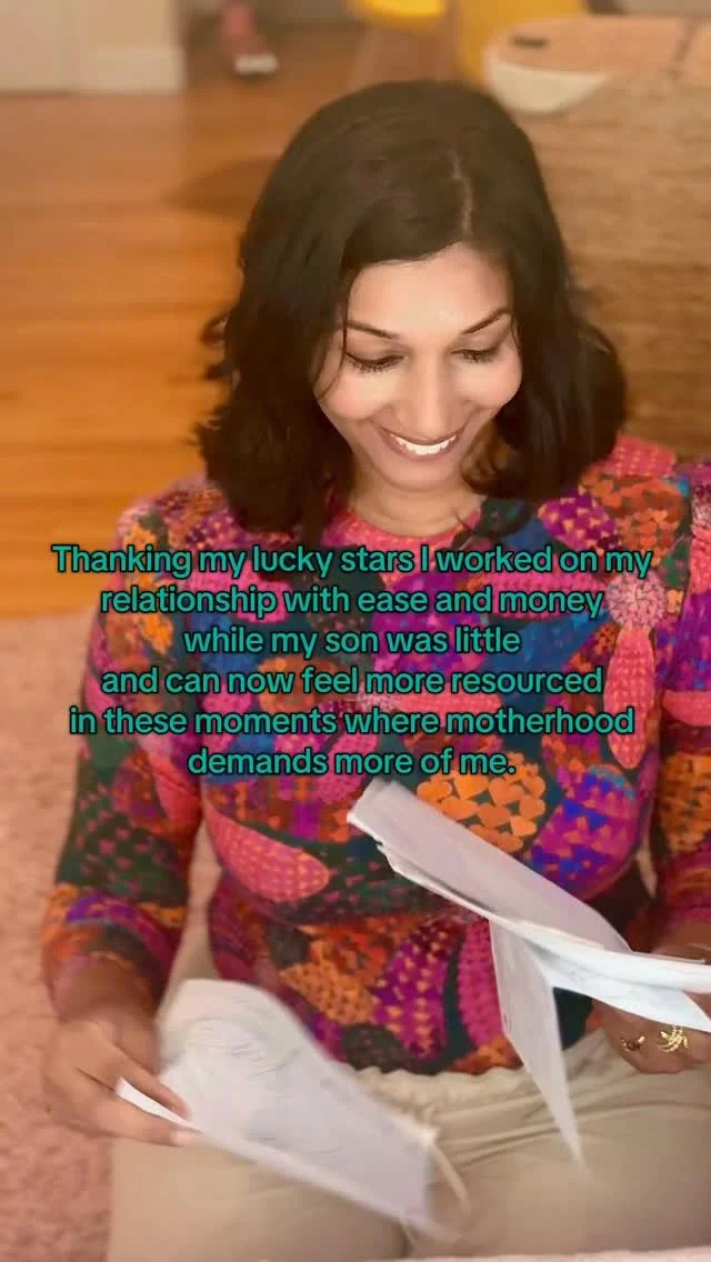 ⭐️ also thanking my lucky stars I believed this was possible ⭐️
Money is energetic- stop looking at it as an exhaustible resource that demands sacrifice. #moneymindset #ancestralhealing #neevoussystem
