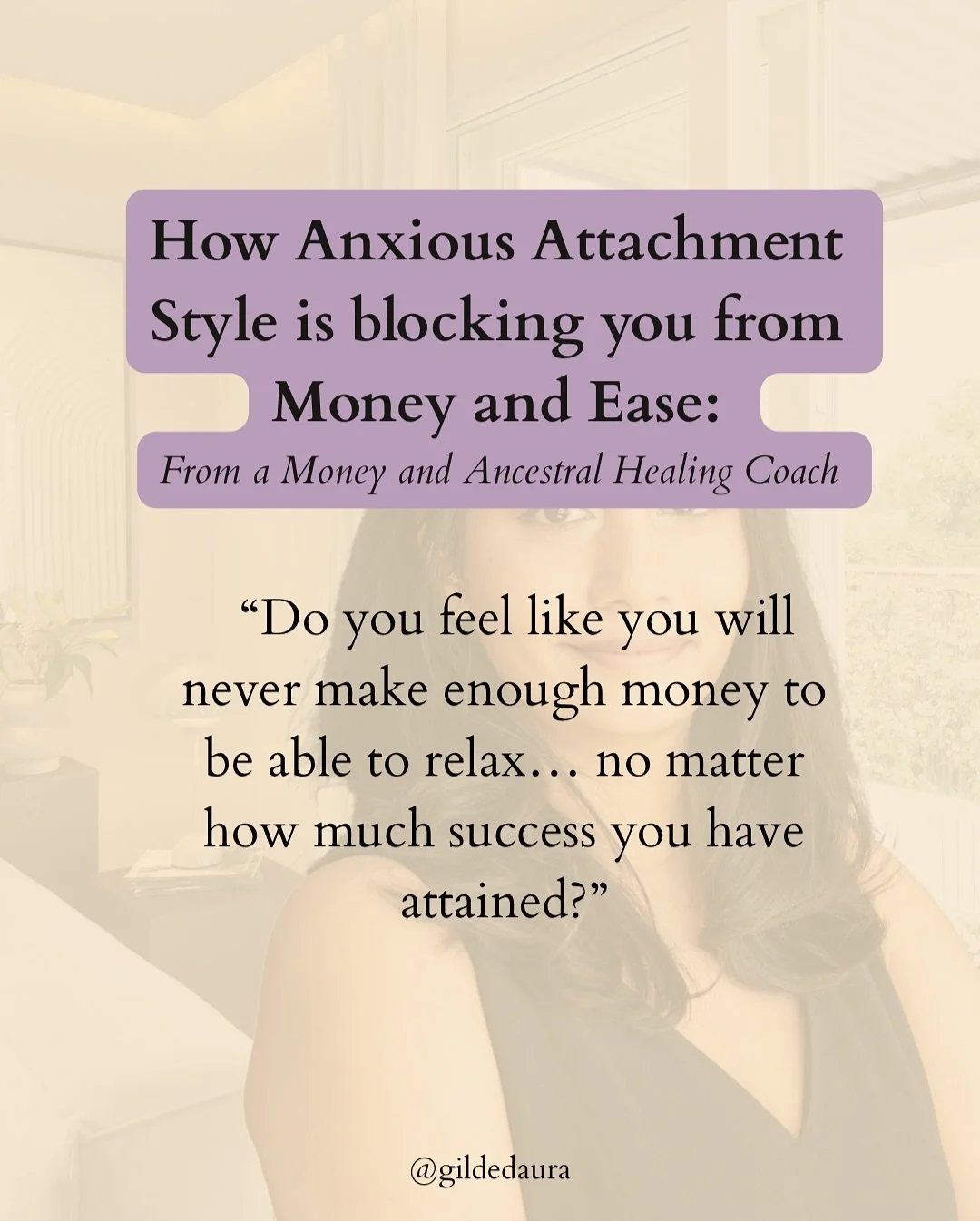 π Your Attachment Style is Blocking You From Money + Ease π
What if the way you relate to money isn’t just “bad habits”… but your attachment style showing up in your finances?
π If you’re anxious with money, you may: