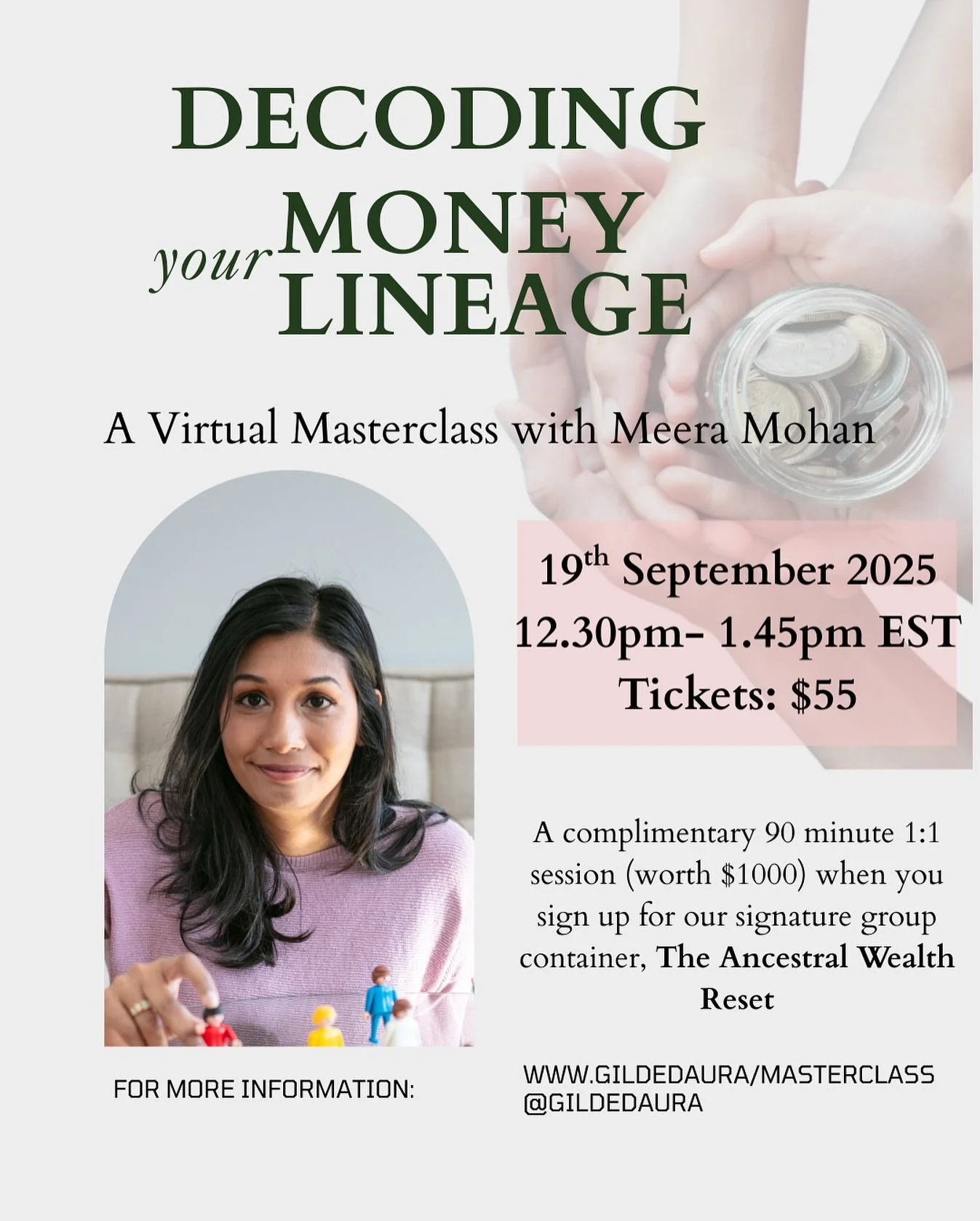 This masterclass is designed for women who are emotionally intelligent, spiritually curious, and craving a different way to experience wealth—one that feels aligned, embodied, and sustainable.
You might be:
Feeling worn down by the pressure t