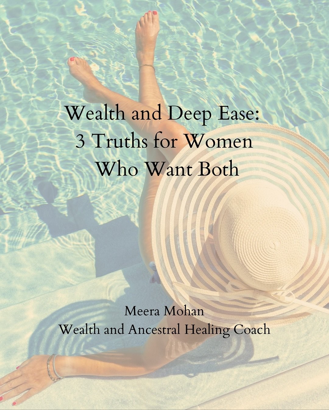 Wealth and Deep Ease: 3 truths for women who want both

If wealth has always felt hard, exhausting or unsafe in your body, it&rsquo;s not because you&rsquo;re &ldquo;bad with money.&rdquo;
It&rsquo;s because your system was trained to survive, not to