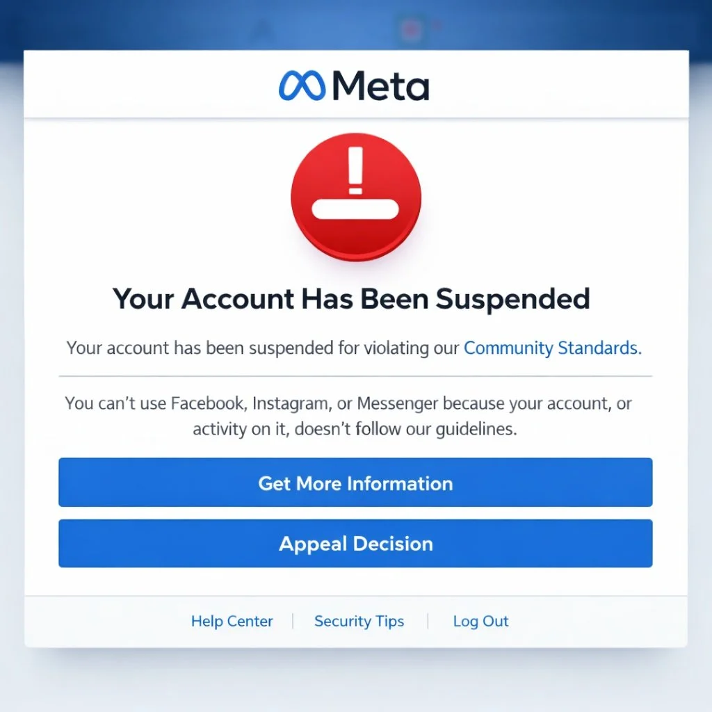 Meta Suspended or Terminated Your Business Account? Legal Remedies and Next Steps