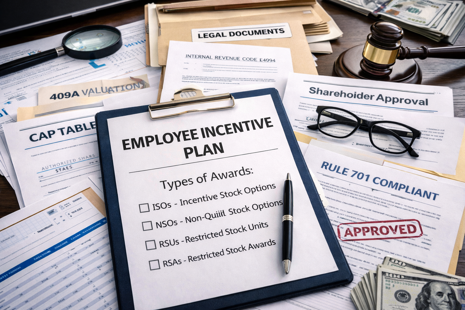 How to Properly Structure Your Employee Incentive Plan (Including the Required Legal and Compliance Documentation)