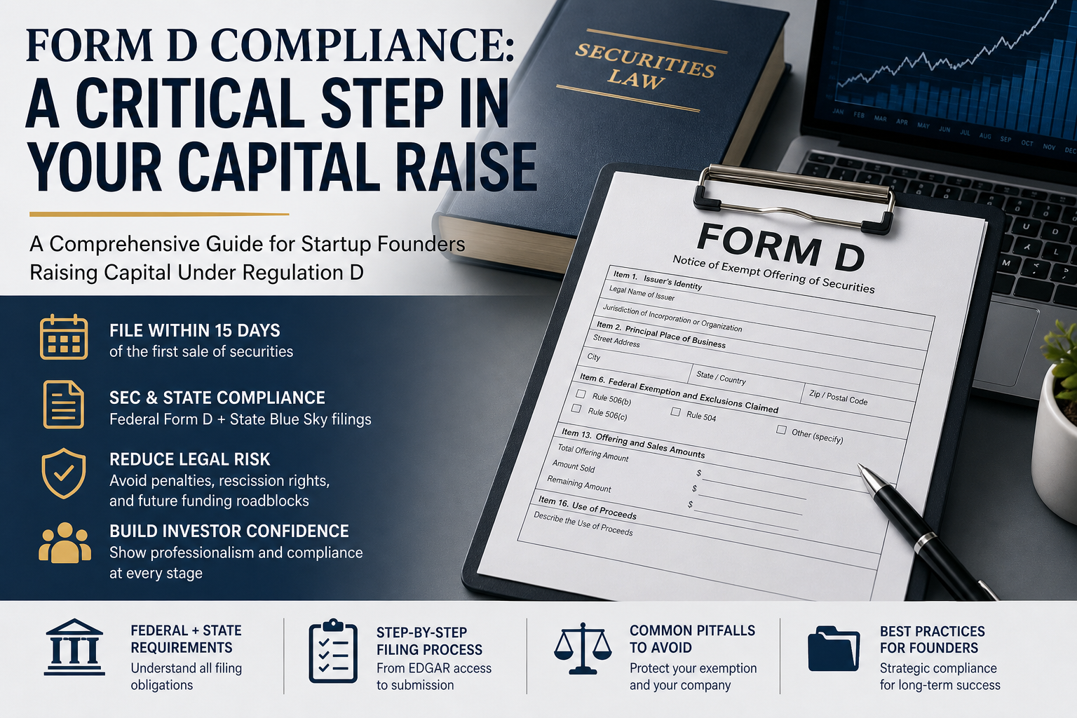 Missed Form D Filing? A Complete Legal and Strategic Guide to Regulation D Compliance for Startup Founders