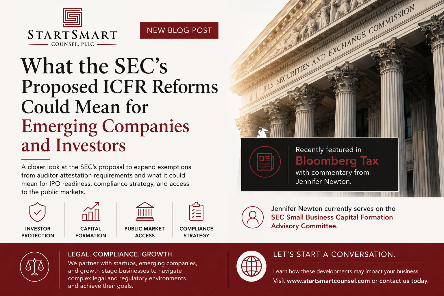 What the SEC’s Proposed ICFR Reforms Could Mean for Emerging Companies and Investors